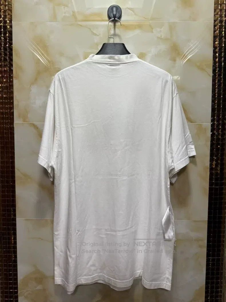 Balenciaga Balenciaga Embroidered Logo Short Sleeve T-shirt with Ribb Size US M / EU 48-50 / 2 - 5 Thumbnail