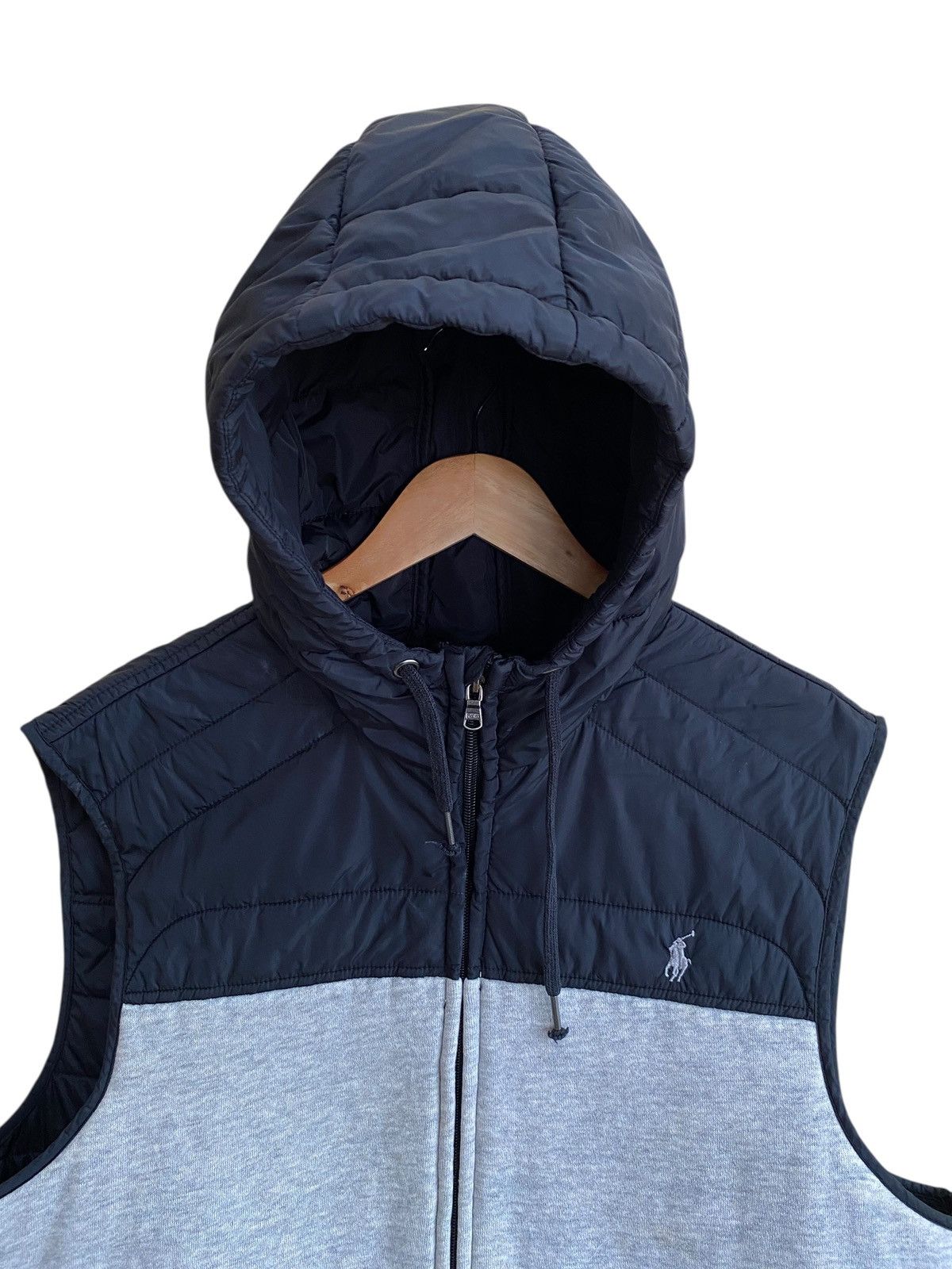 Polo Ralph Lauren Vintage Brand Polo Ralph Lauren Hoodie Vests 2000s Size US L / EU 52-54 / 3 - 3 Thumbnail