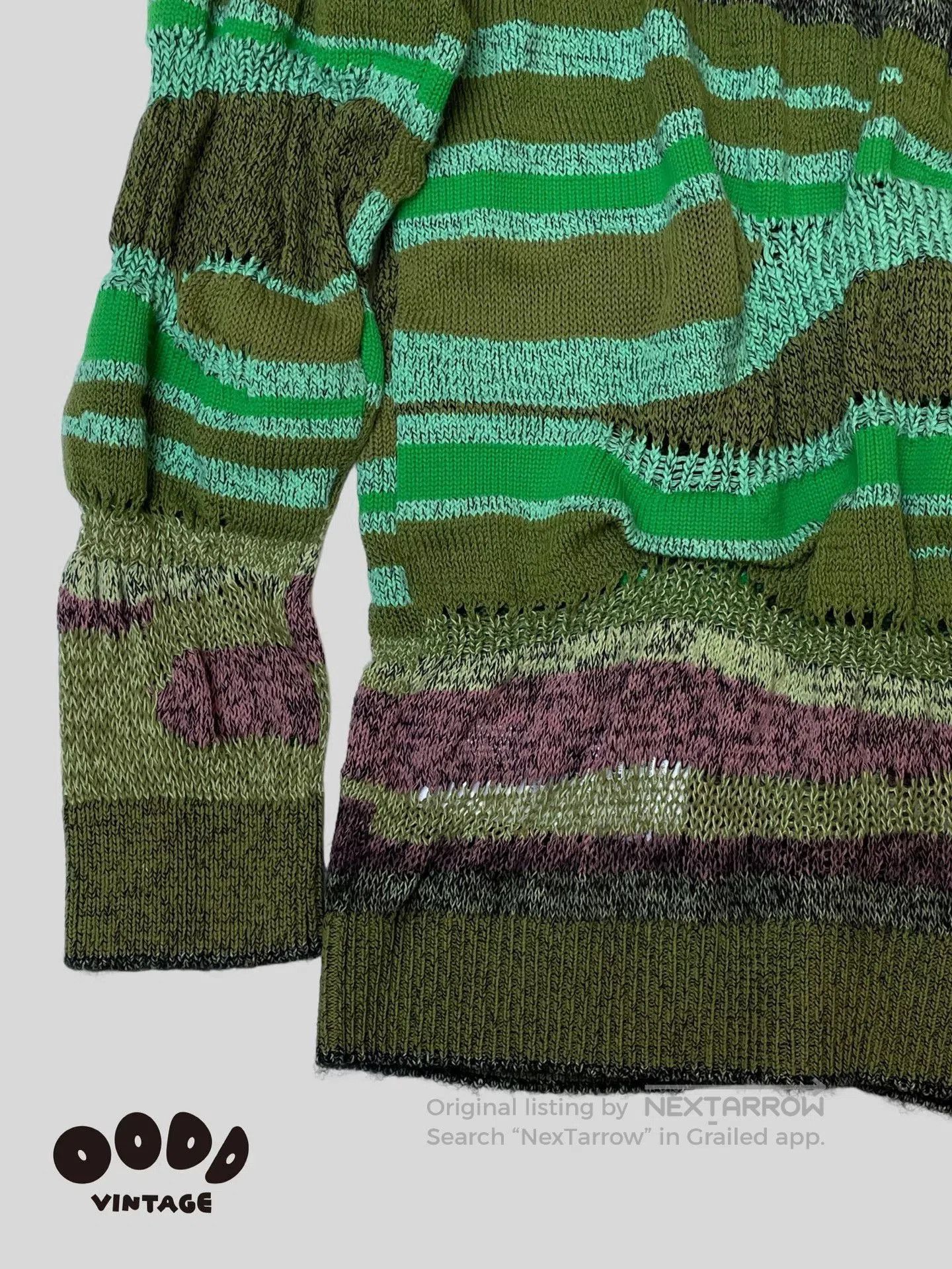 Kenzo Kenzo 2021 Spring/Summer Striped Knit Top. Size S / US 4 / IT 40 - 4 Thumbnail