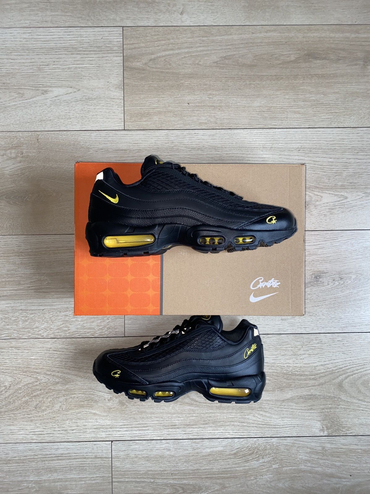 Corteiz × Nike Air Max 95 ‘Honey Blacks’ Size US 10 / EU 43 - 6 Thumbnail