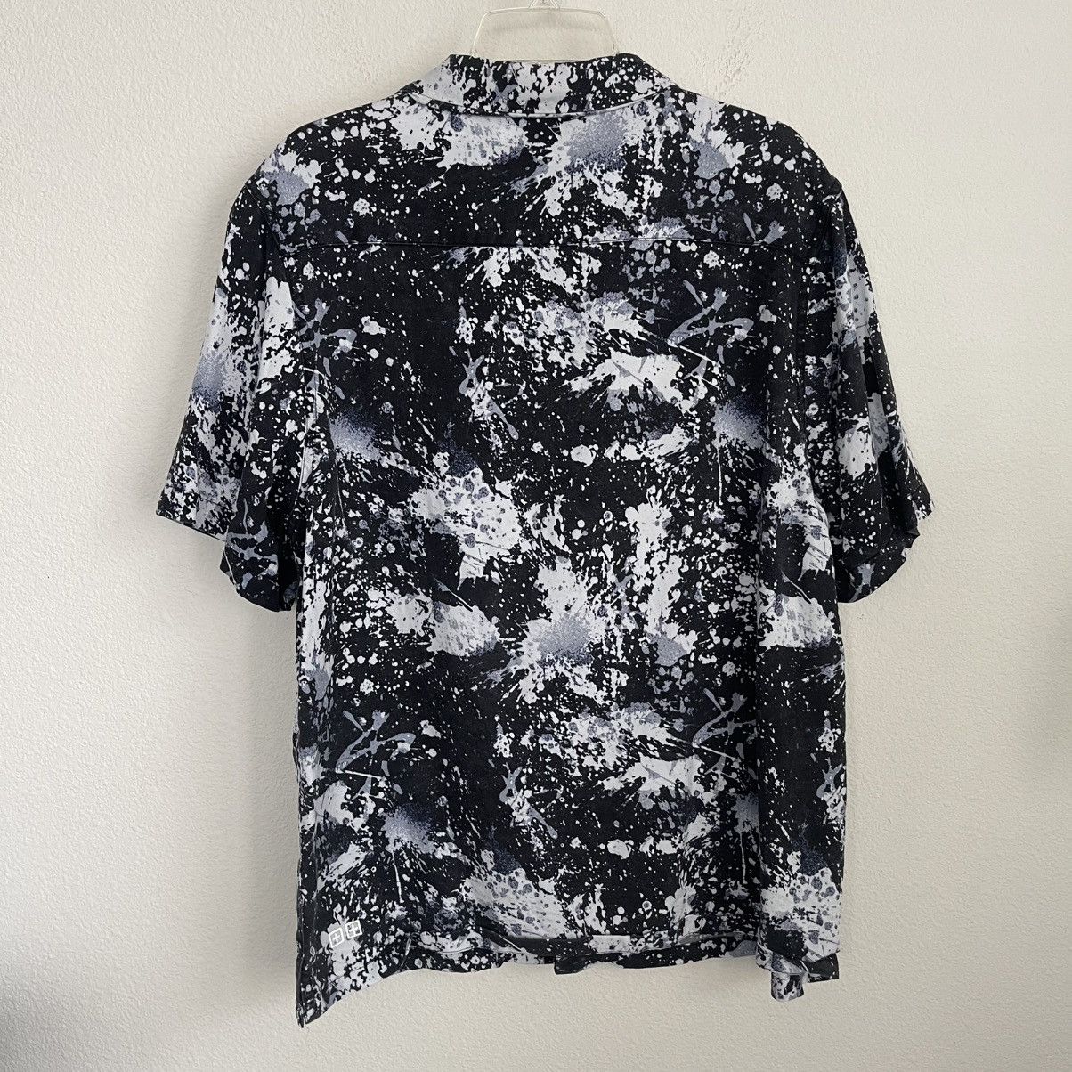 Ksubi KSUBI Short Sleeve Button Down Tencel Paint Splatter Shirt Size US XL / EU 56 / 4 - 4 Thumbnail