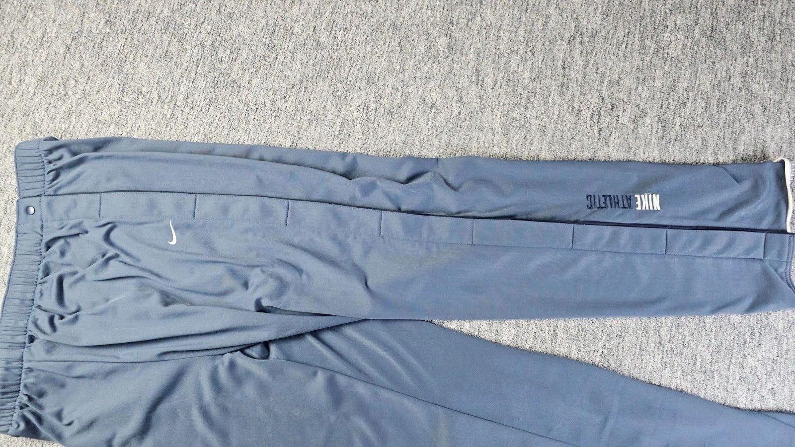 Nike Nike Breakaway Tearaway Snap Track Pants Blue Vintage Men XL Size US 33 - 5 Thumbnail