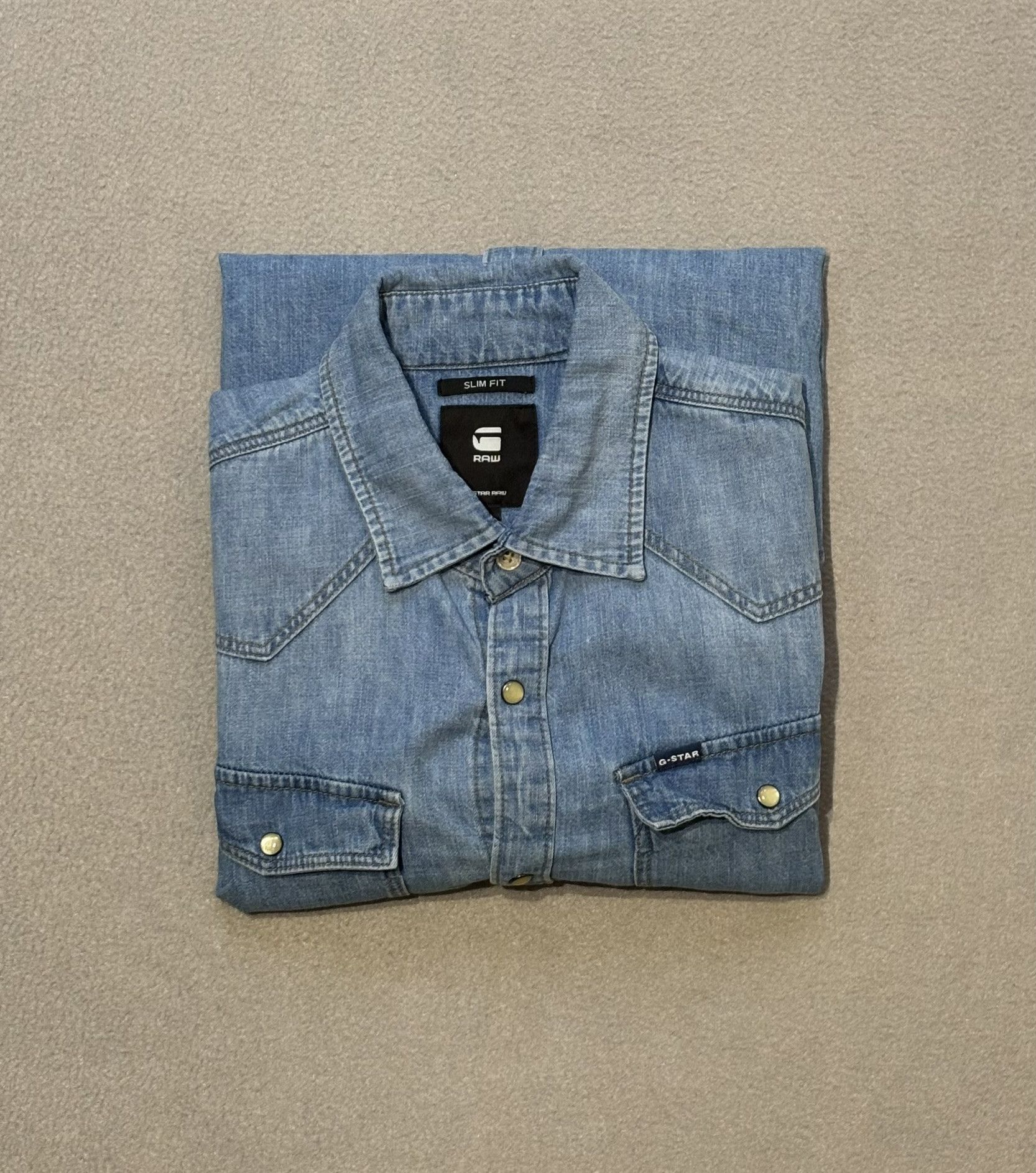 G-Star G-Star Raw 3301 Slim Shirt Size M Size US M / EU 48-50 / 2 - 19 Thumbnail