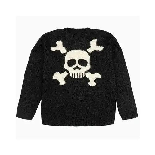 Japanese Brand Mashiko x Erika Unisex Skull Sweatshirt Size US M / EU 48-50 / 2 - 1 Thumbnail