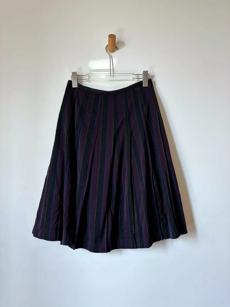 Comme des Garcons Comme Des Garcons size S Striped Skirt Wool Blend Skirt Pl Size 24" / US 00 / IT 34 - 6 Thumbnail