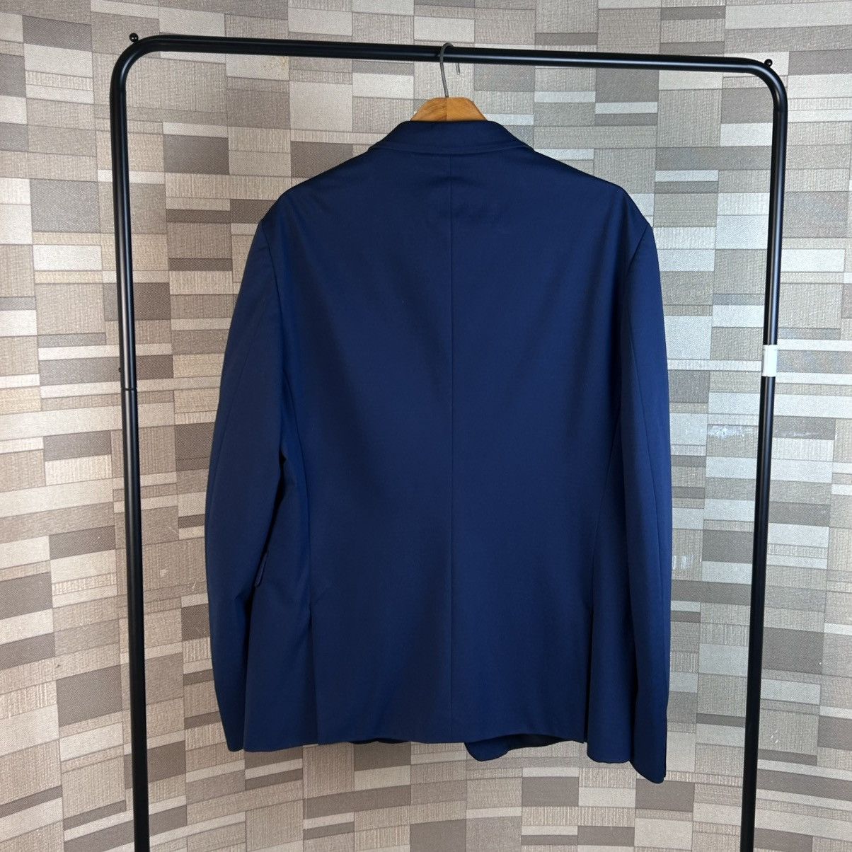 Prada Prada Milano Blue 2 buttons Mens blazer Size 54R - 2 Thumbnail