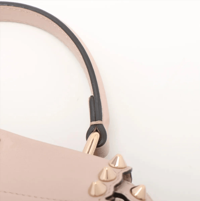 Fendi Mini Peekaboo Leather Studs Two-Way Handbag Size ONE SIZE - 15 Thumbnail