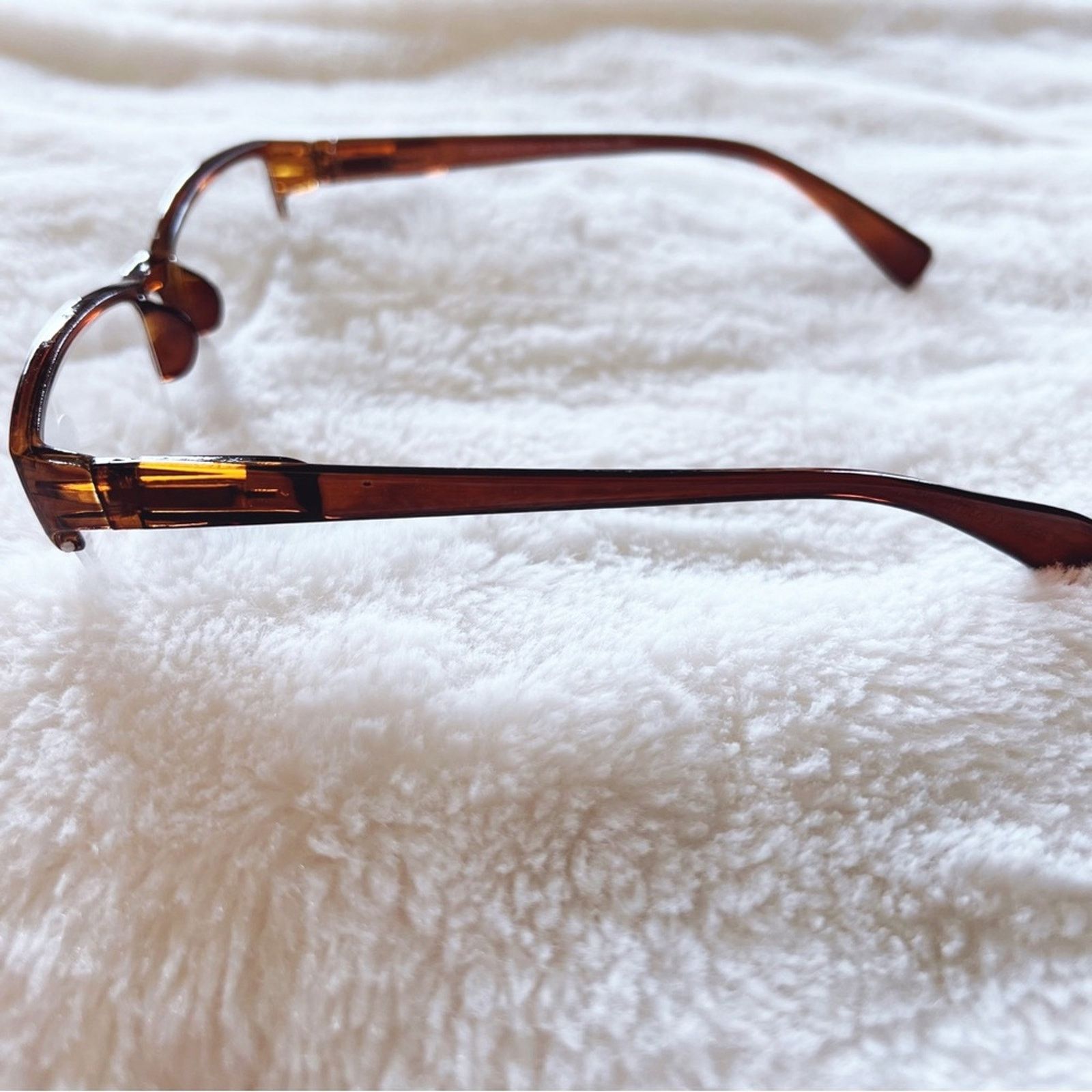 Other Sophie Tortoise Brown Rectangular Reading Glasses Size ONE SIZE - 13 Thumbnail