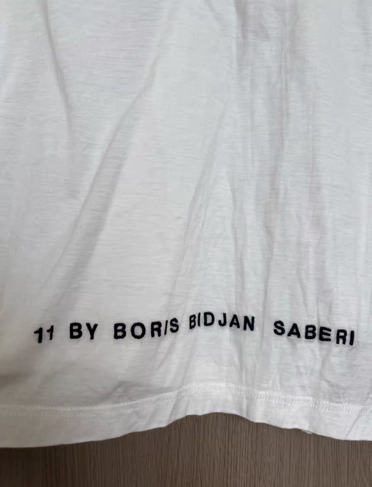 11 By Boris Bidjan Saberi 11ByBBS Cotton Letter-Embroidered LongSleeve Mockneck TShirt Size US M / EU 48-50 / 2 - 4 Thumbnail