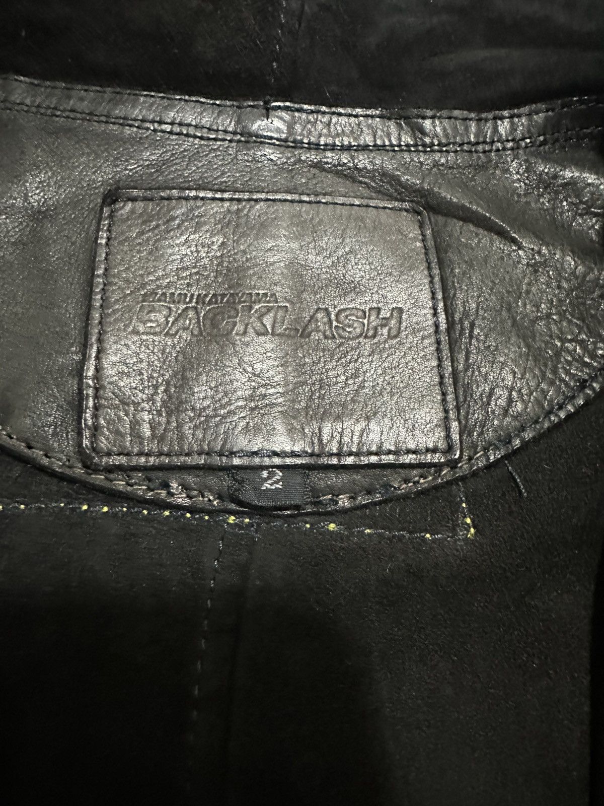 Isamu Katayama Backlash Isamu Katayama Backlash Leather Jacket bikers Jacket Rare Size US M / EU 48-50 / 2 - 3 Thumbnail