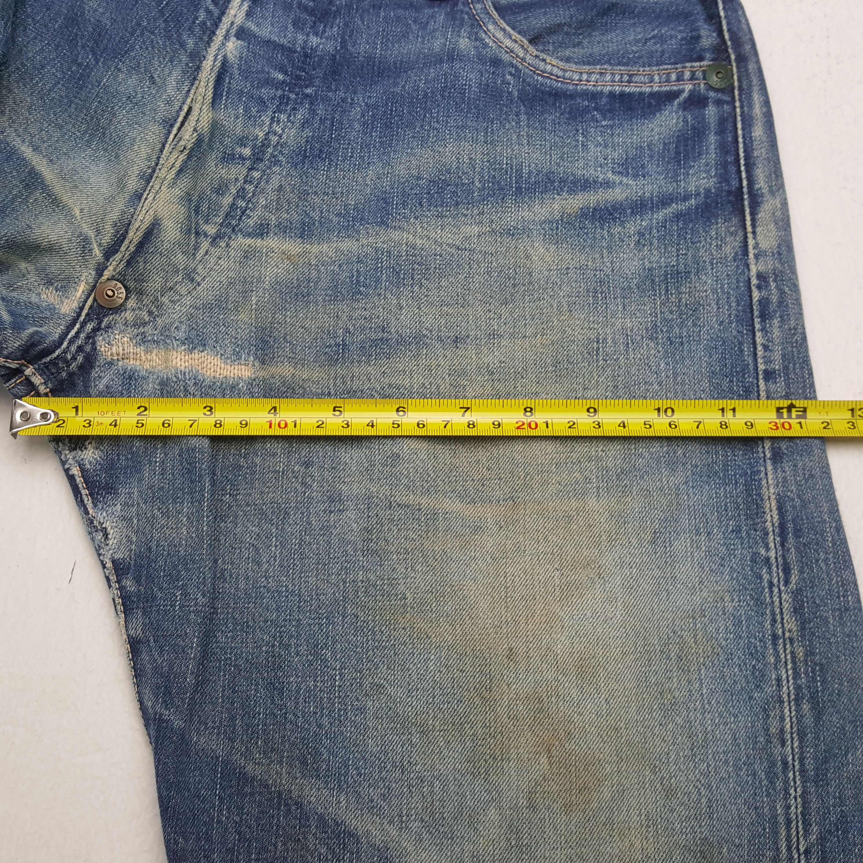 Evisu Vintage Evisu Japanese Brand Daicock Custom Denim Jeans RR9 Size US 30 / EU 46 - 9 Thumbnail