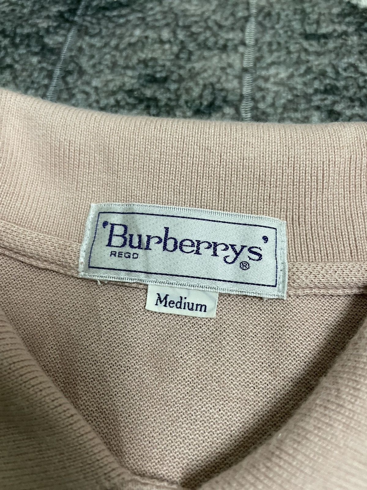 Burberry × Vintage VINTAGE BURBERRYS CRICKET TEAM POLO TEE Size US M / EU 48-50 / 2 - 8 Thumbnail