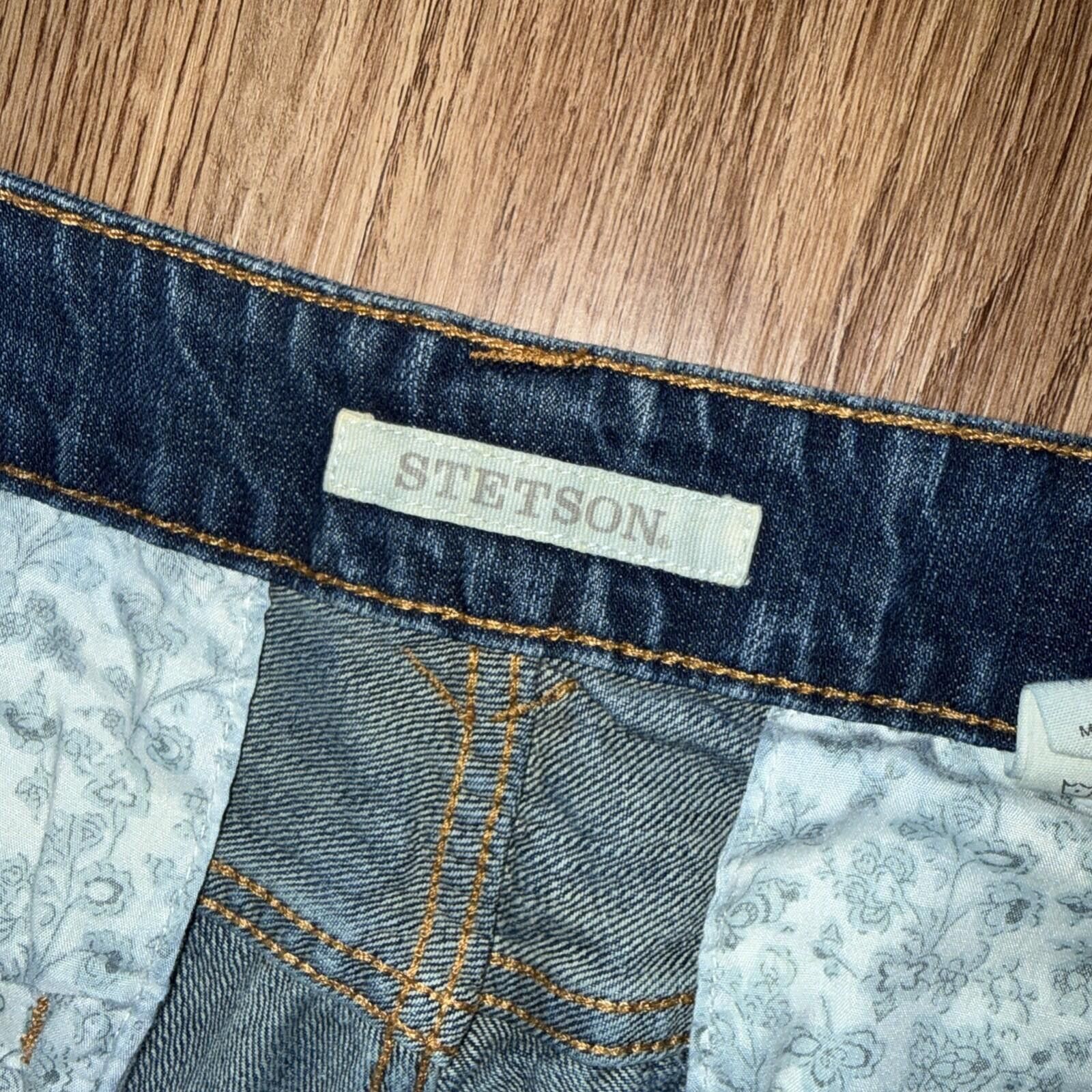 Stetson Stetson City trouser Bootcut Jeans Blue Denim Womens 10 R Size 32" / US 10 / IT 46 - 5 Thumbnail