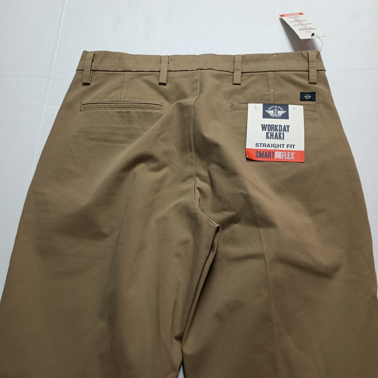 Dockers Dockers Workday Khakis Men's 32x32 Beige Straight Fit Flex Size US 32 / EU 48 - 9 Thumbnail