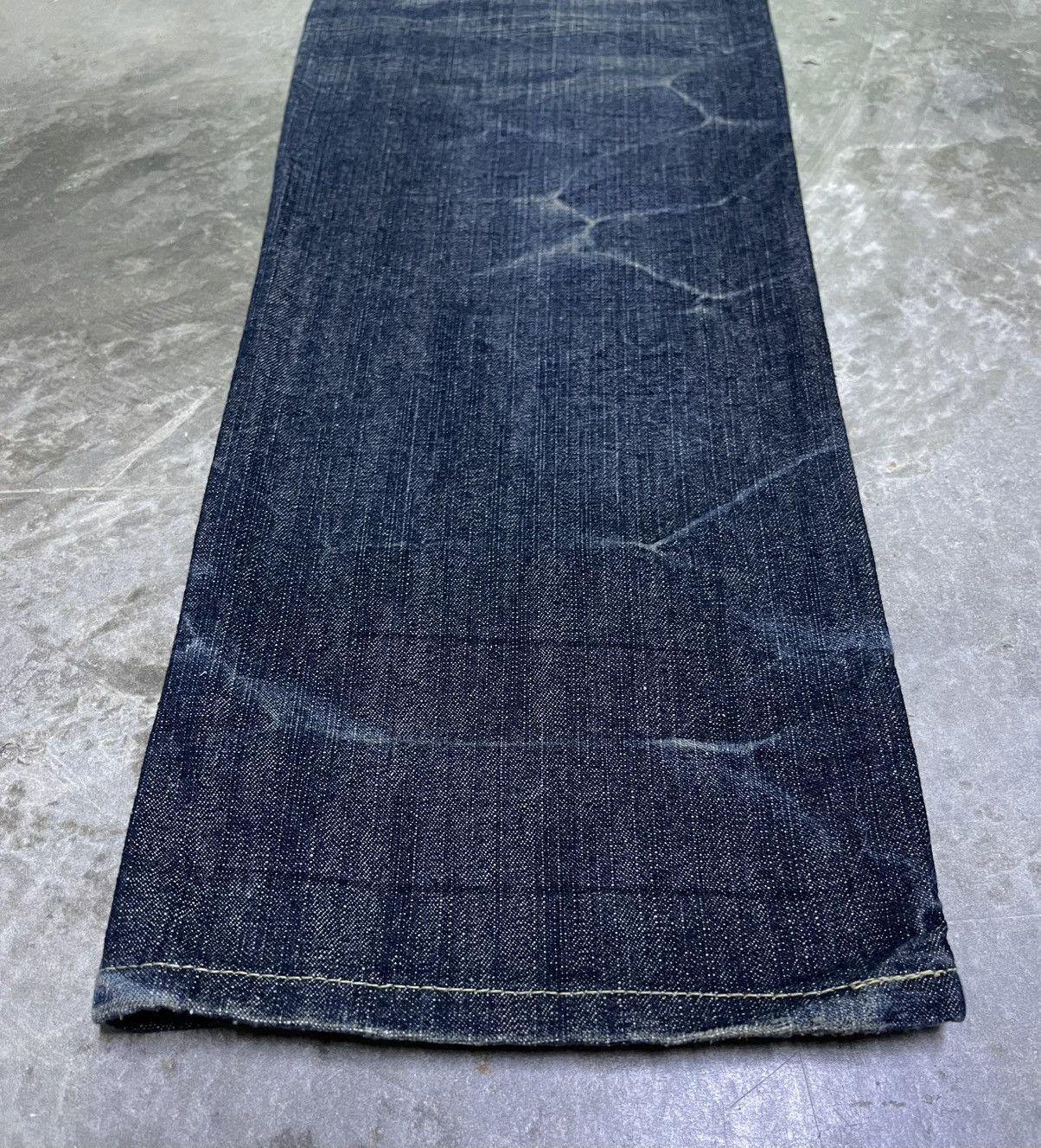 Hysteric Glamour Flare Japan Jeans Lightning Wash Real Vintage Size US 33 - 9 Thumbnail