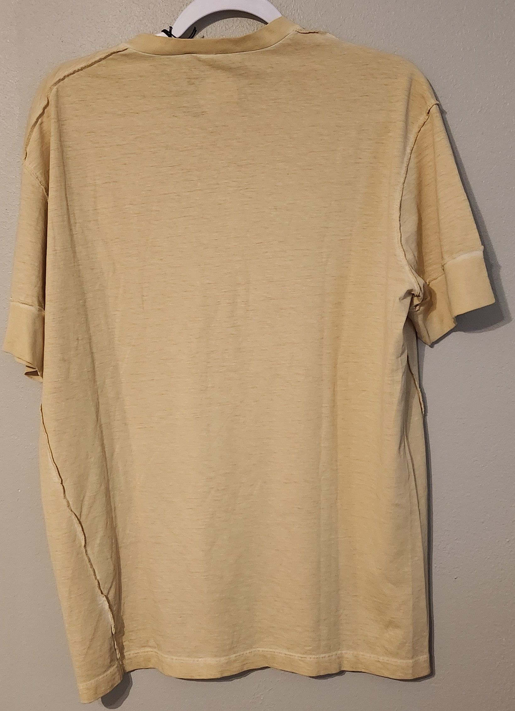 Dsquared2 Dsquared2 Inside-Out Twisted Ibra Fit Henley Tee Size US M / EU 48-50 / 2 - 2 Thumbnail