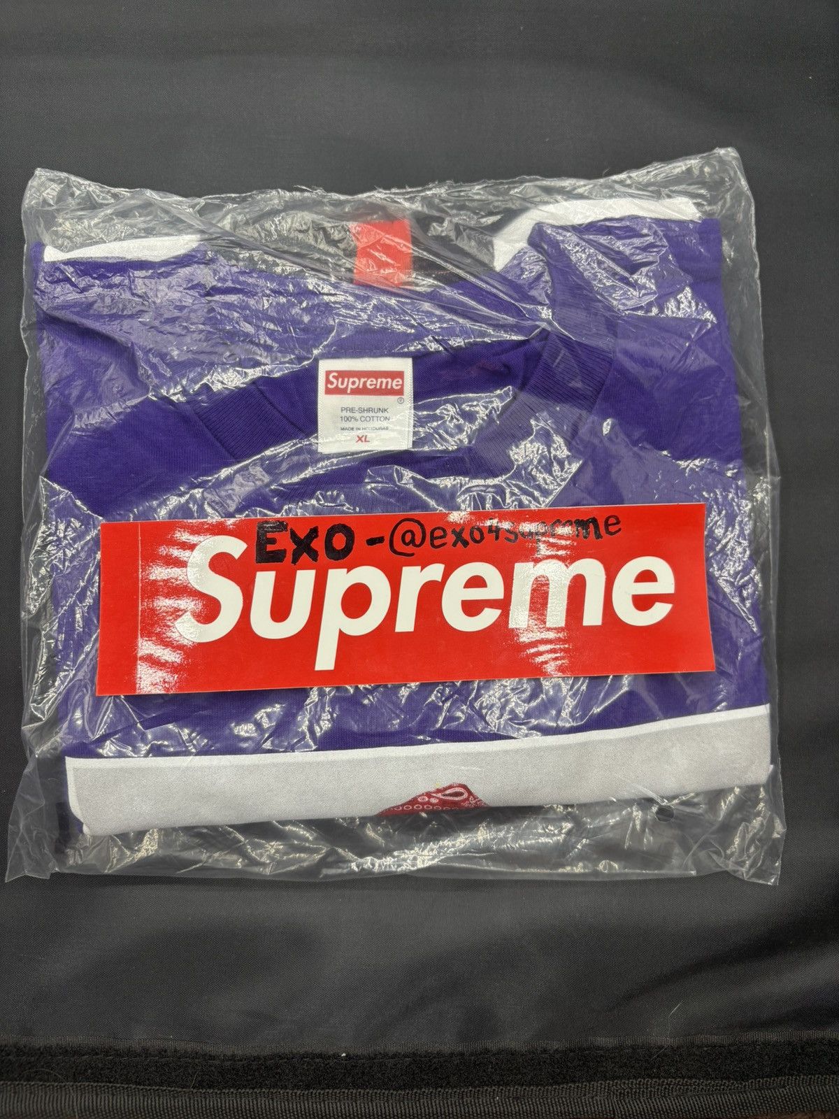 Supreme Supreme Playboi Carti Photo Tee - Purple - XL Size US XL / EU 56 / 4 - 1 Thumbnail