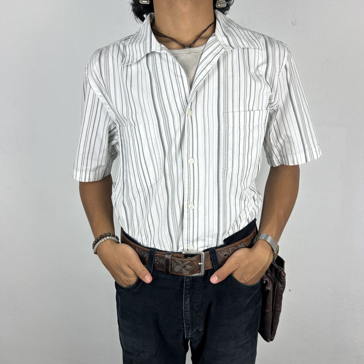Japanese Brand × PPFM PPFM - Open Collar Shirt Size US L / EU 52-54 / 3 - 2 Thumbnail