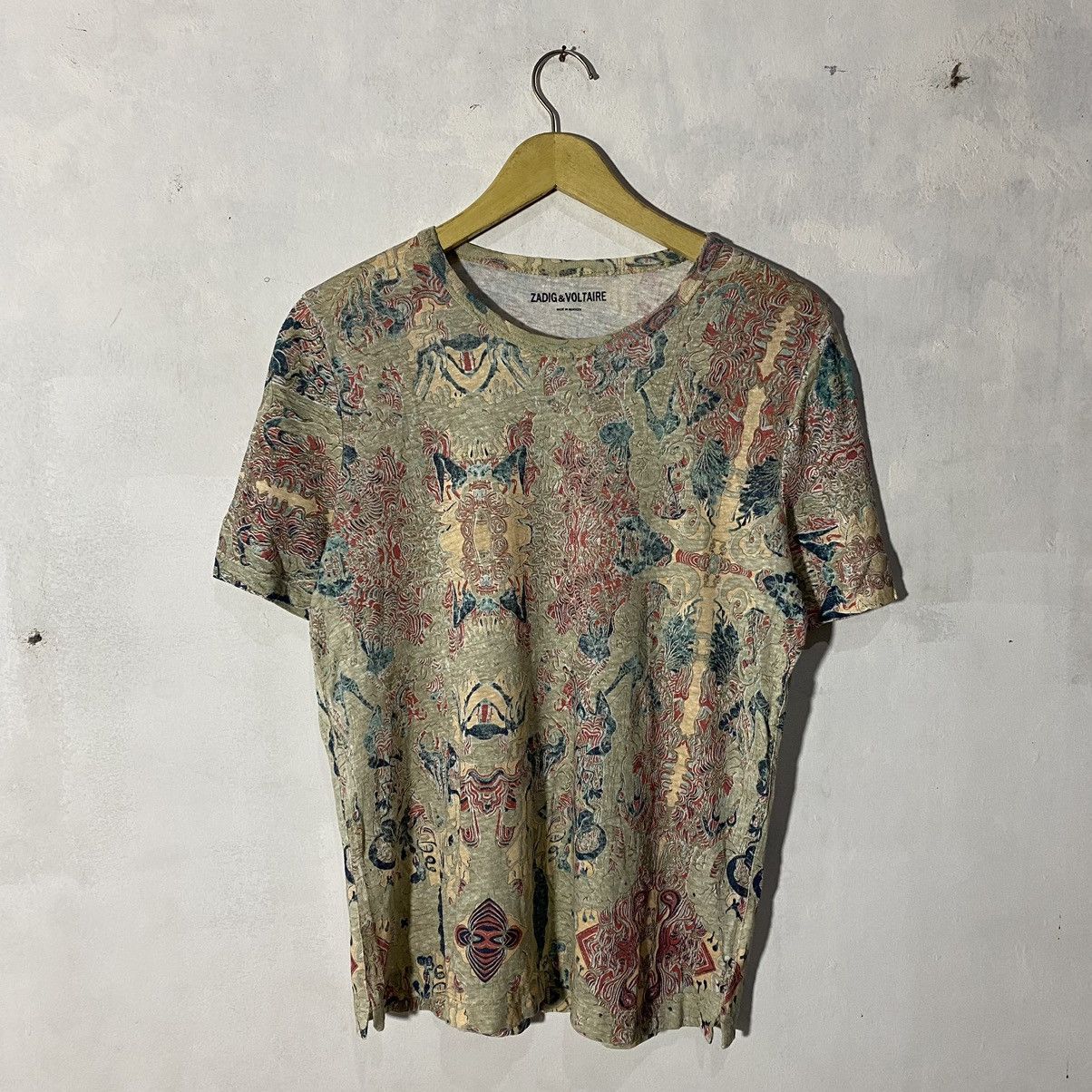 Zadig & Voltaire Zadig & Voltaire Abstract T-Shirt Size M / US 6-8 / IT 42-44 - 1 Thumbnail
