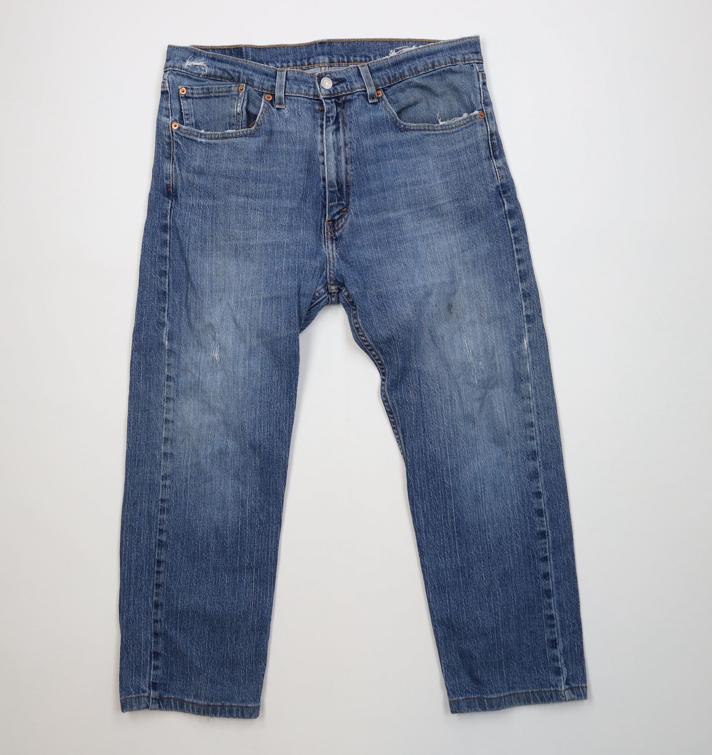 Levi's Vintage Y2K Levis 505 Regular Fit Straight Leg Denim Jeans Size US 36 / EU 52 - 1 Thumbnail