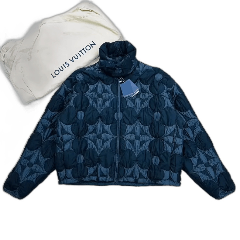 Louis Vuitton Louis Vuitton Black Patterned Quilted Jacket Size US L / EU 52-54 / 3 - 1 Thumbnail