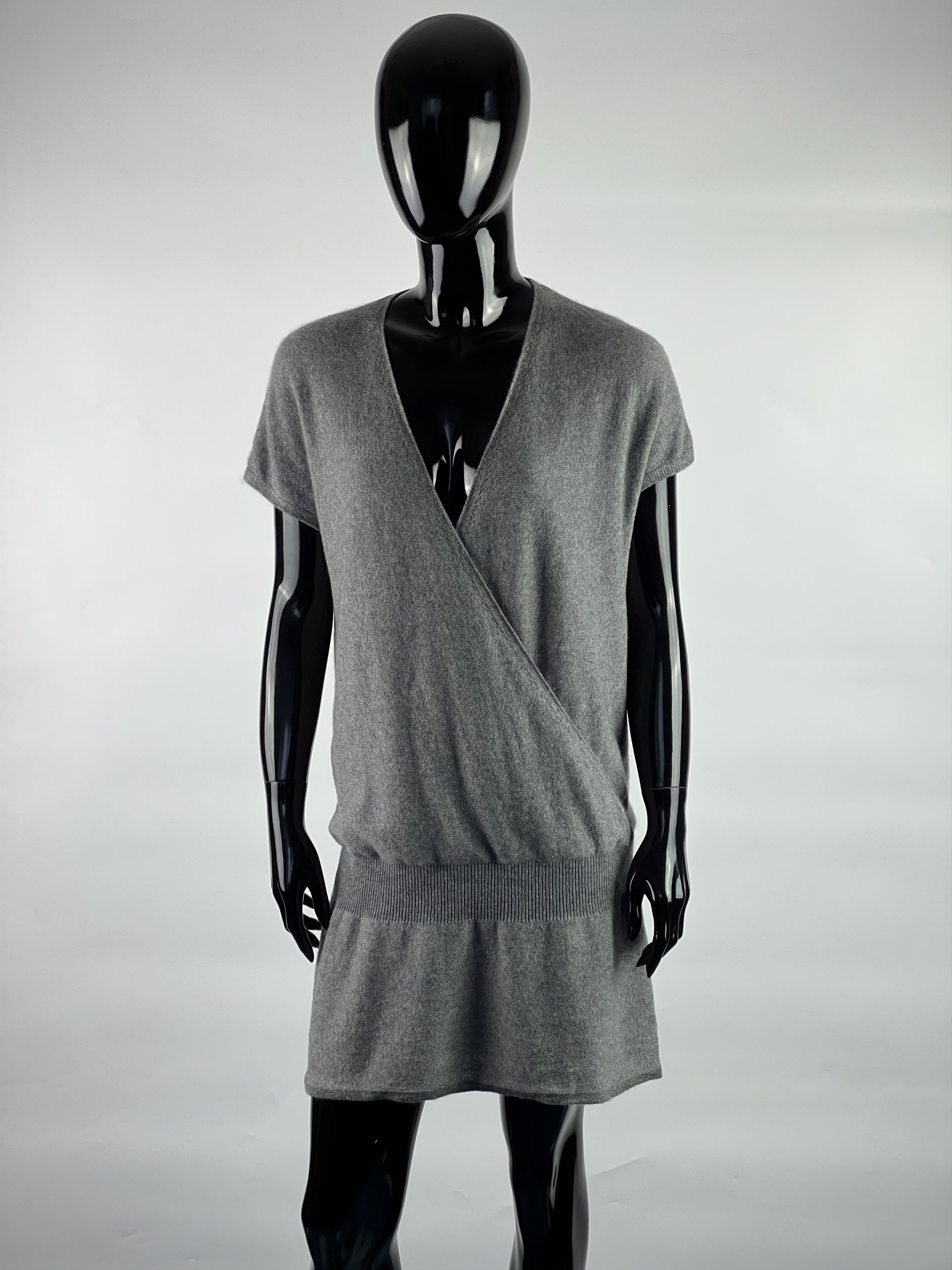 CLOSED Closed Grey 100% Cashmere Dress Size S Size S / US 4 / IT 40 - 1 Thumbnail