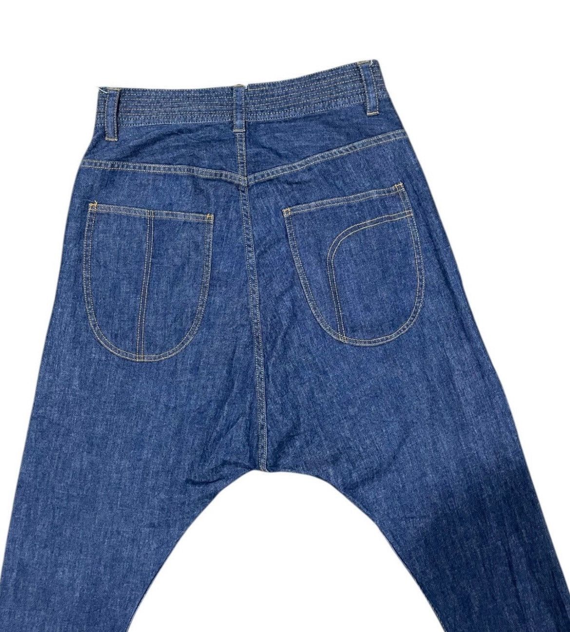 Tsumori Chisato Tsumori Chisato Issey Miyake Drop Crotch Dancer Denim Size US 29 - 9 Thumbnail