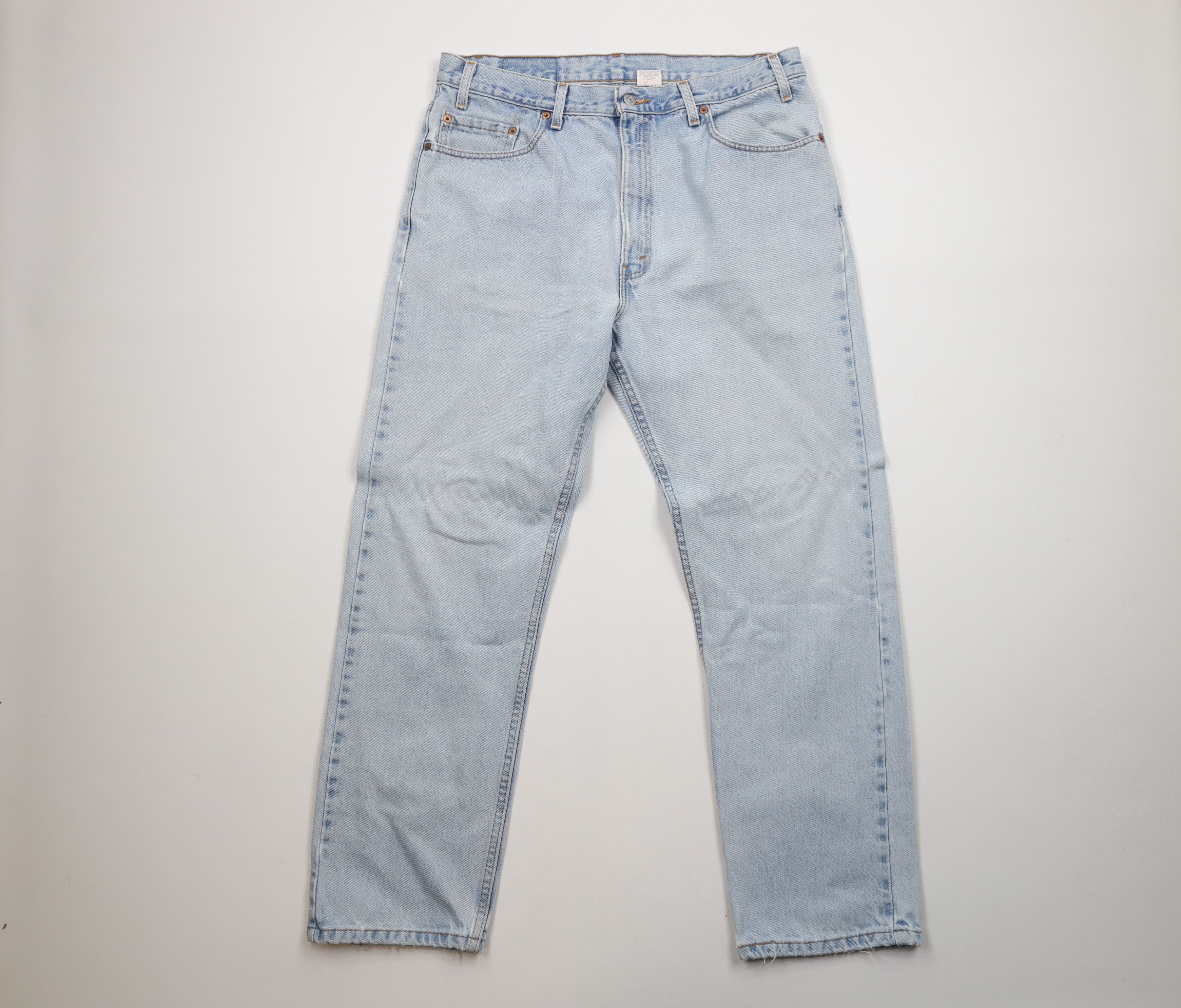 Levi's × Vintage Vintage Y2K 2001 Levis 505 Regular Straight Leg Jeans USA Size US 36 / EU 52 - 1 Thumbnail