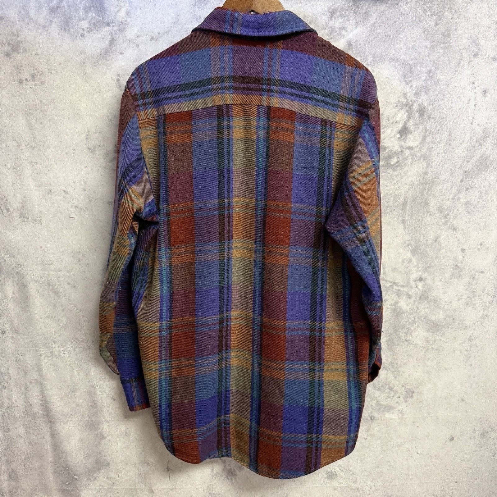 Vintage Vintage Williams Bay Plaid Button Up Flannel Shirt Mens L Size US L / EU 52-54 / 3 - 2 Thumbnail