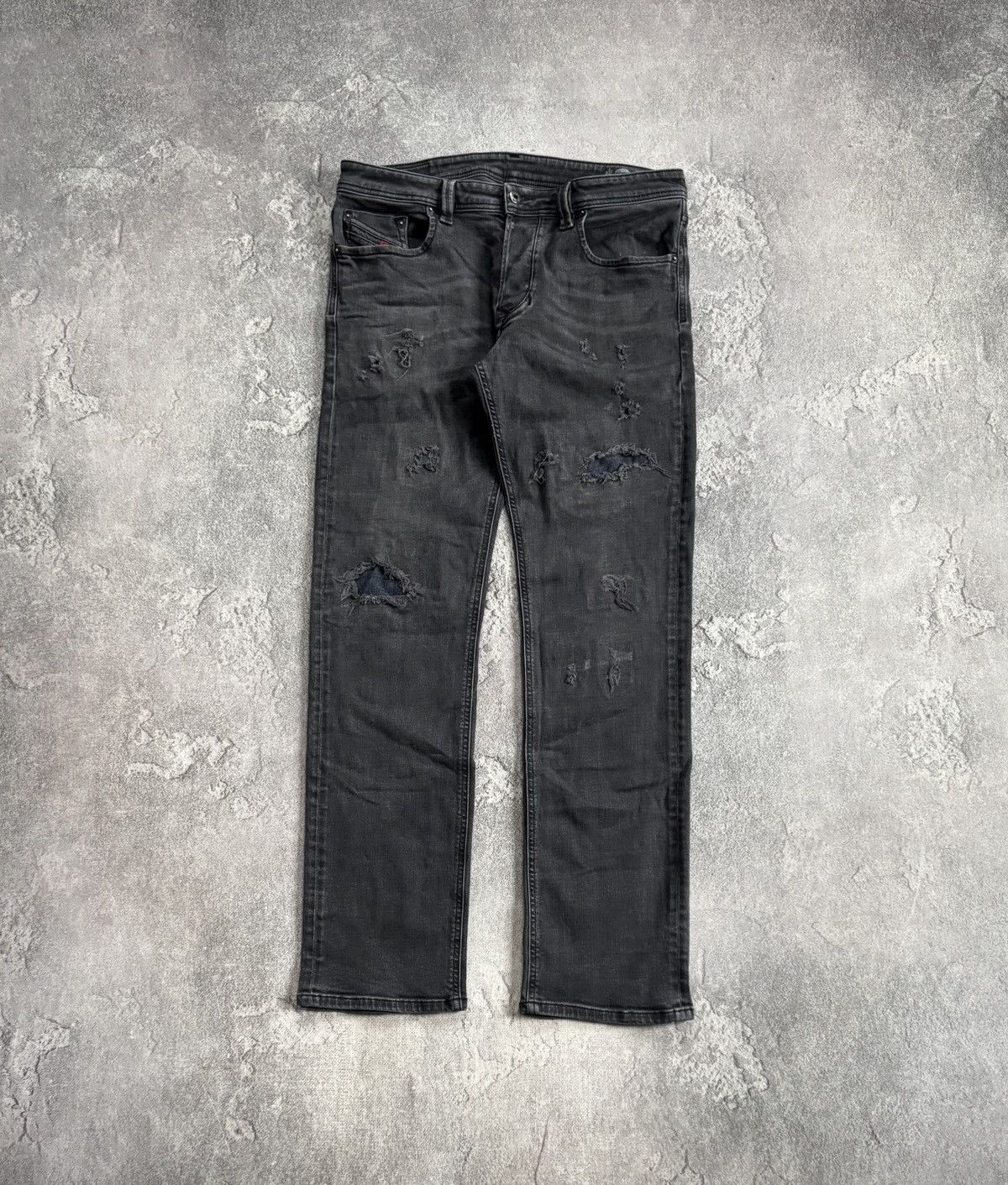 Diesel Diesel 34/32 Larkee Distressed denim pants jeans trousers Size US 34 / EU 50 - 5 Thumbnail