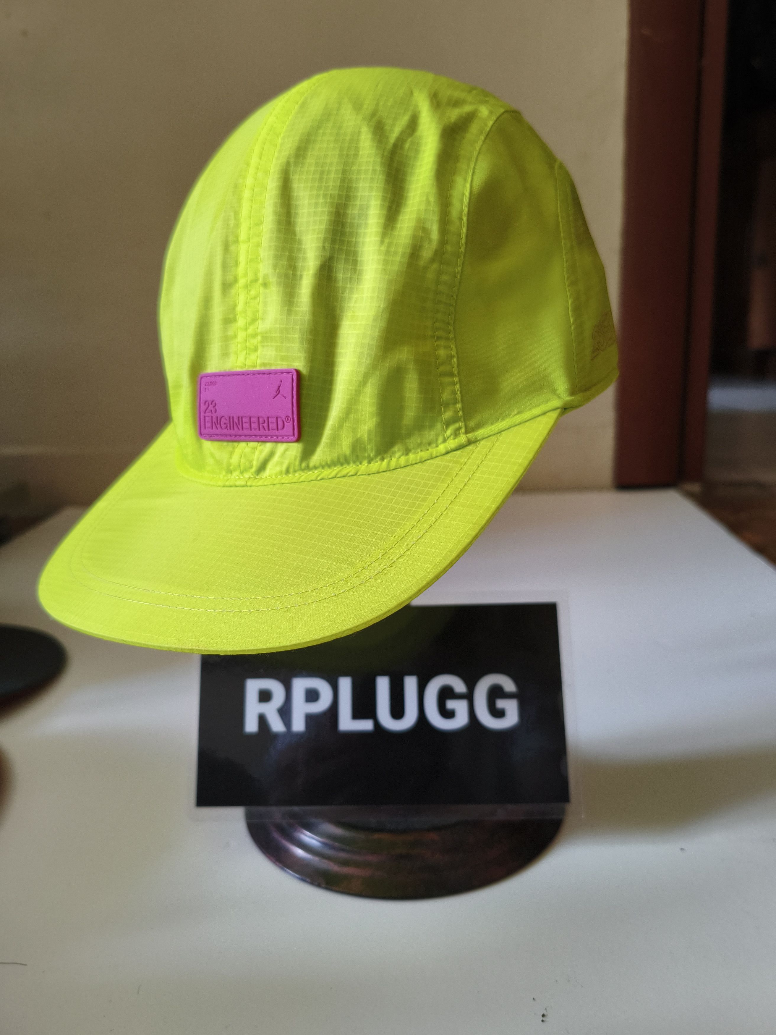 Jordan Brand Jordan 23 Engineered Neon Cap - Volt Green Snapback Size ONE SIZE - 2 Thumbnail