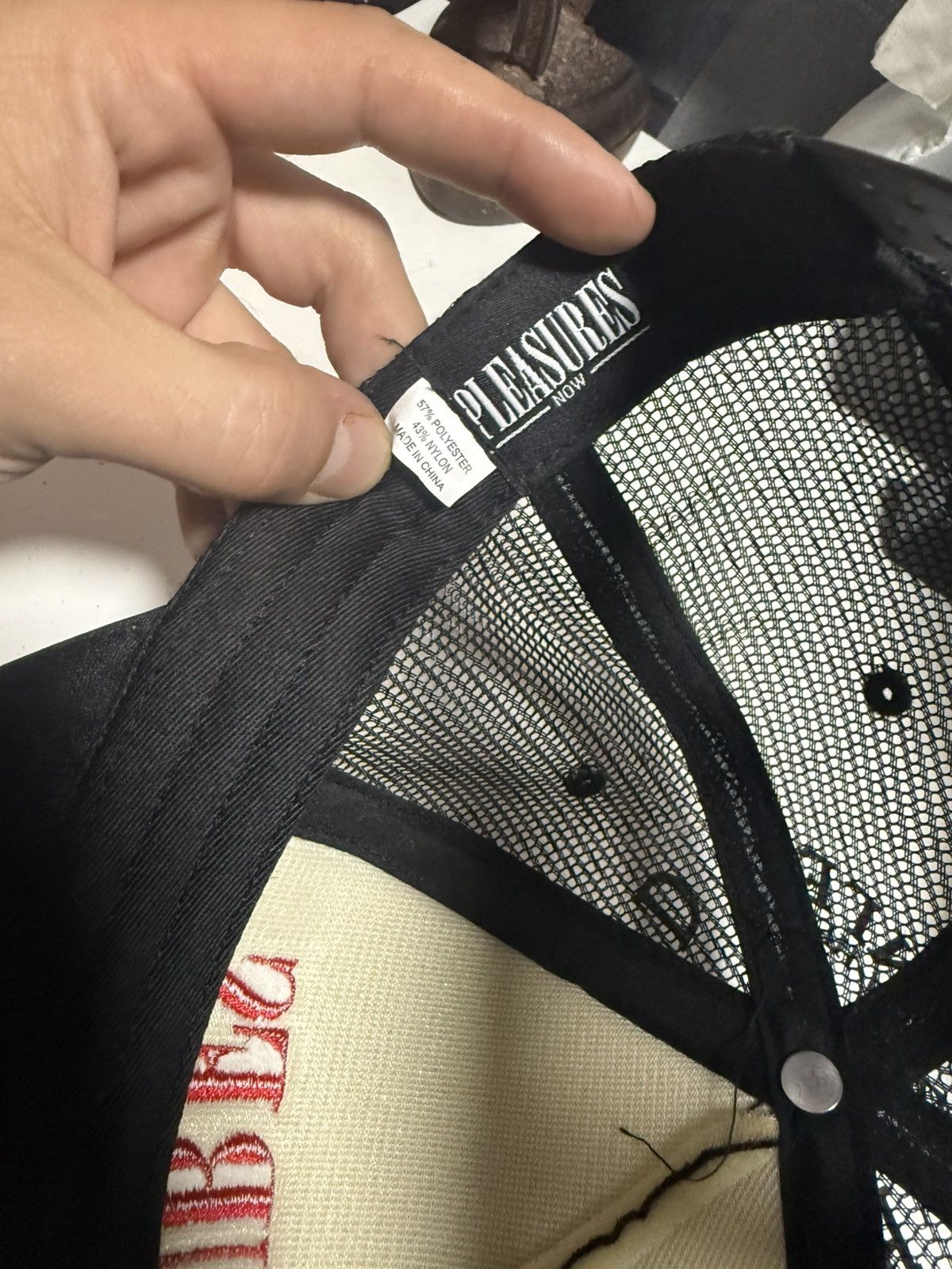 Pleasures Pleasures trucker hat Size ONE SIZE - 4 Thumbnail