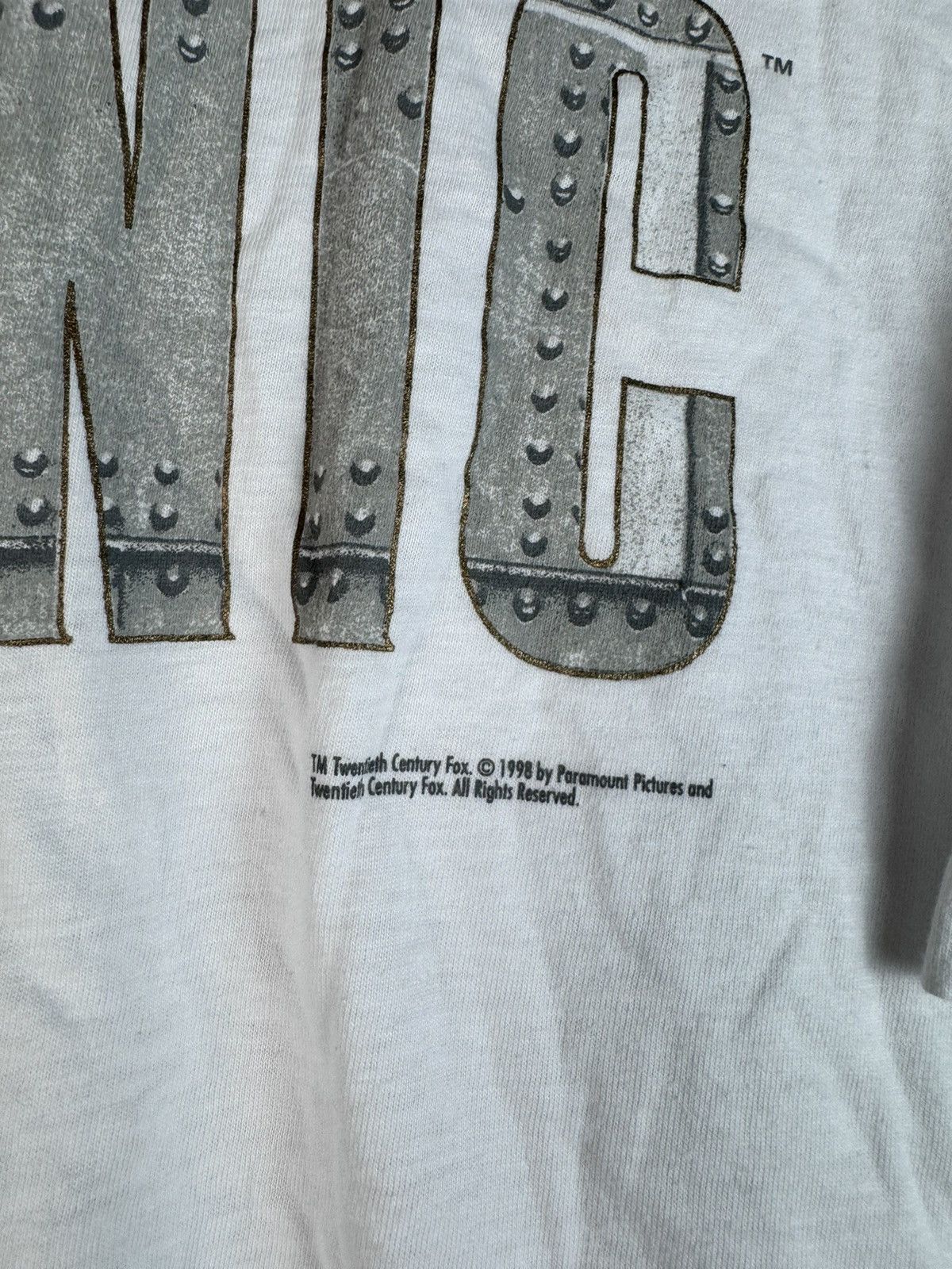 Band Tees Vintage 1998 Titanic Leonardo Dicaprio James Cameron Tee Size US XL / EU 56 / 4 - 3 Thumbnail