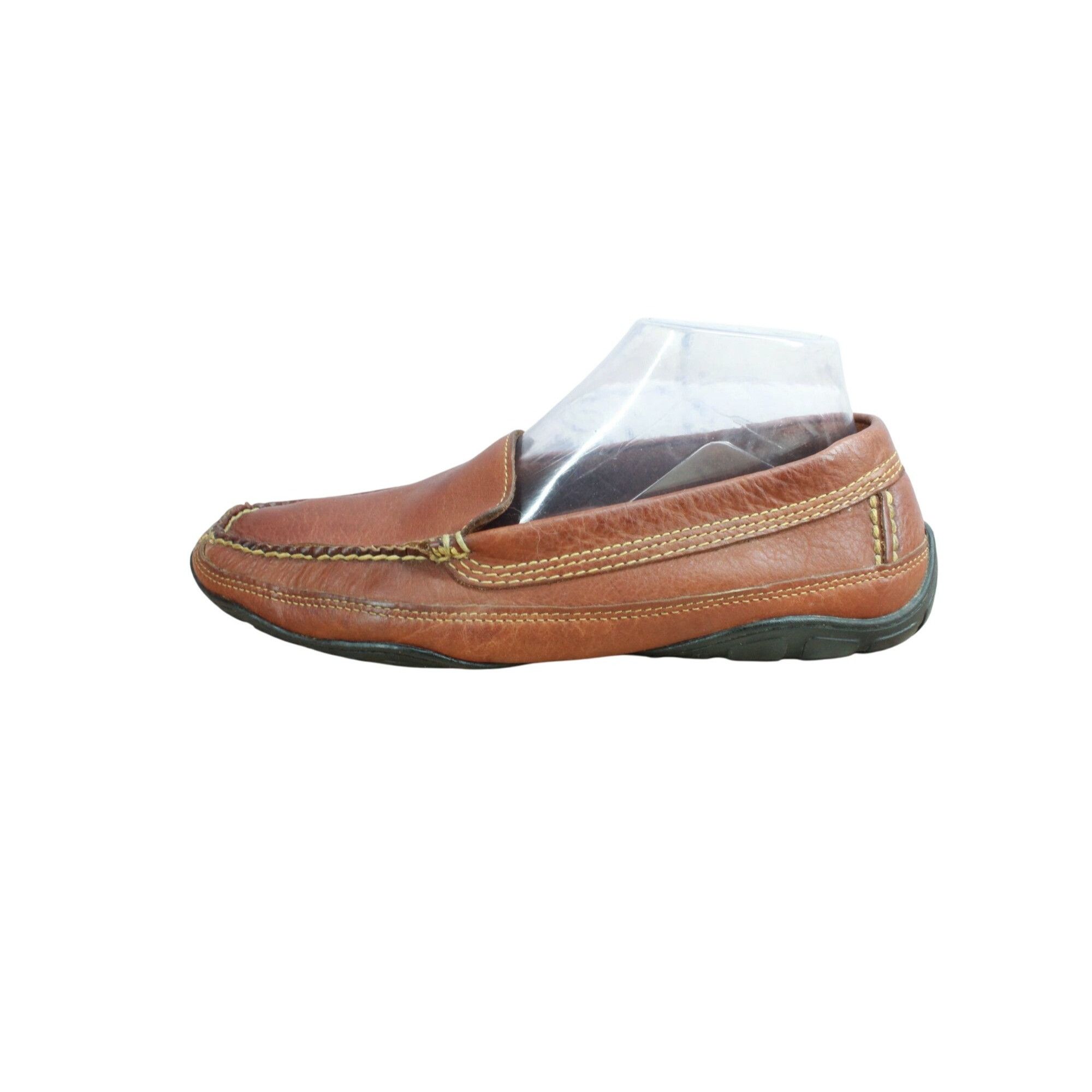 L.L. Bean × Leather LL Bean Men's Slip On Moccasin Toe Loafers Shoes Size US 7.5 / EU 40-41 - 1 Thumbnail