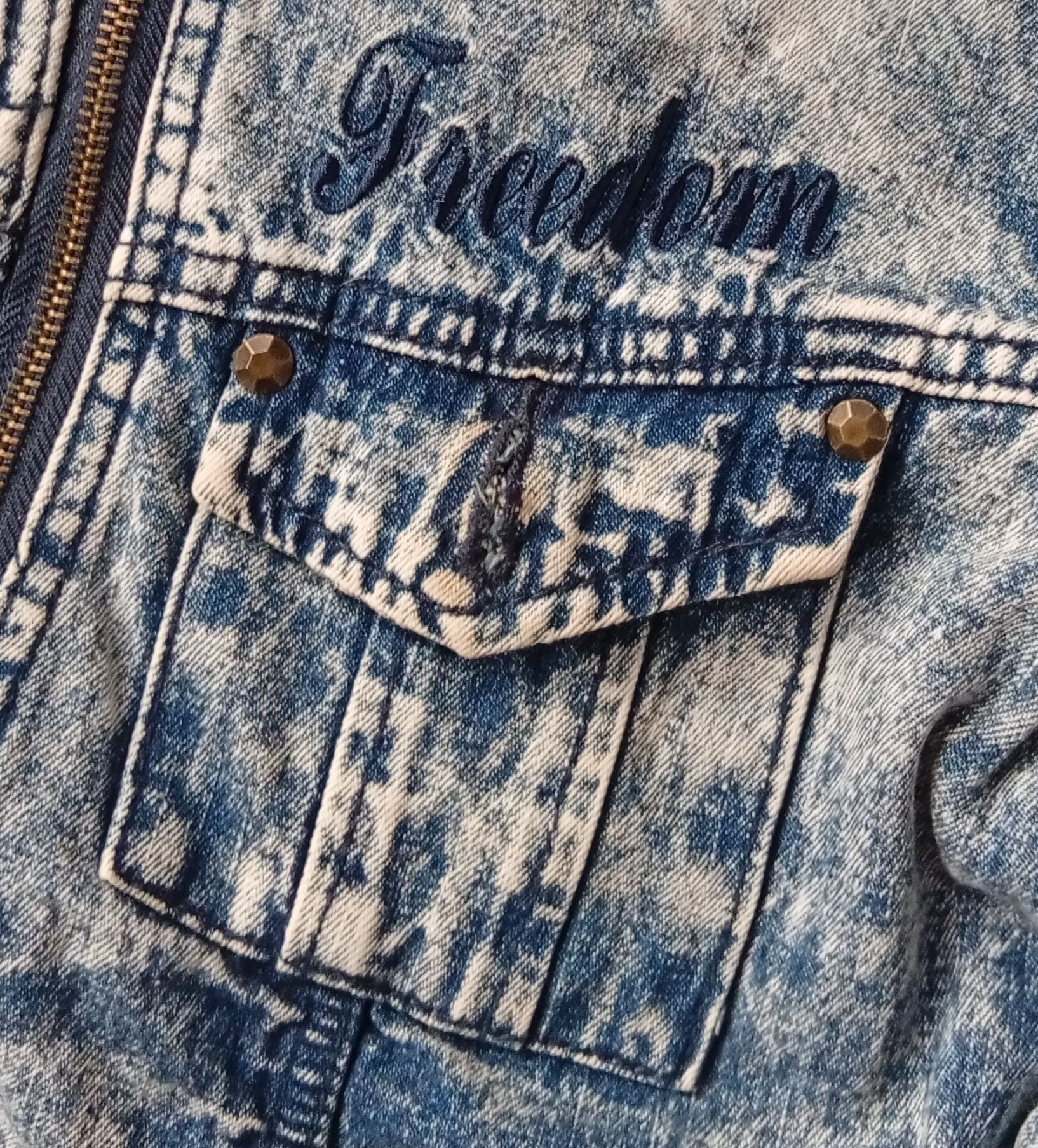 Japanese Brand Skinny Lip bono acid wash jacket Size US M / EU 48-50 / 2 - 9 Thumbnail
