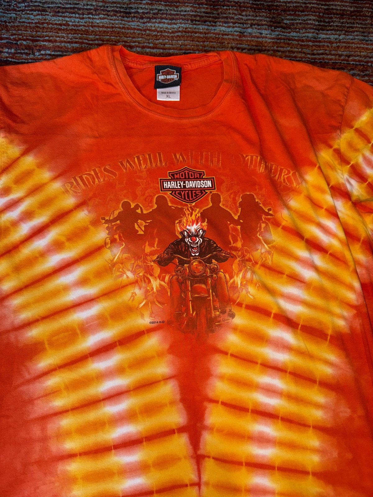 Harley Davidson Harley Davidson Space Coast Tye Dye tee Size US XL / EU 56 / 4 - 2 Thumbnail