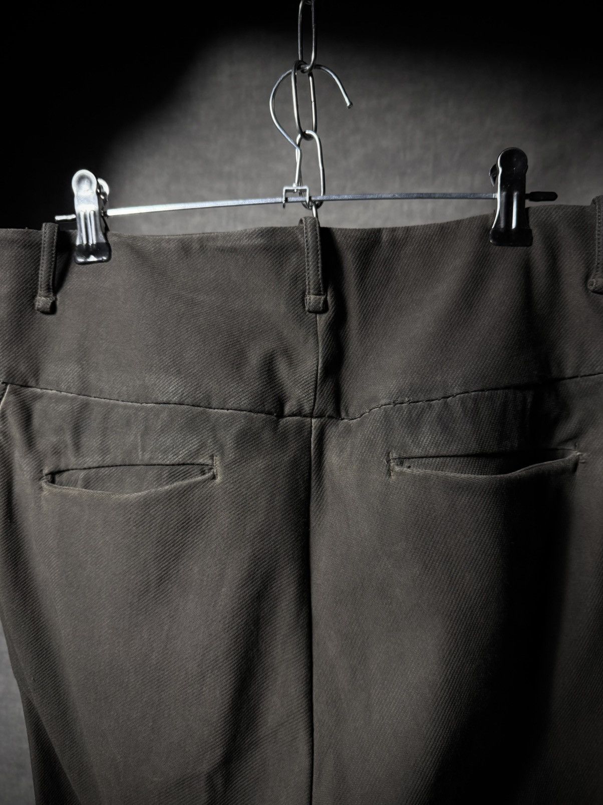 Masnada Masnada Structured Hand-Stitched Trousers Size US 31 - 8 Thumbnail
