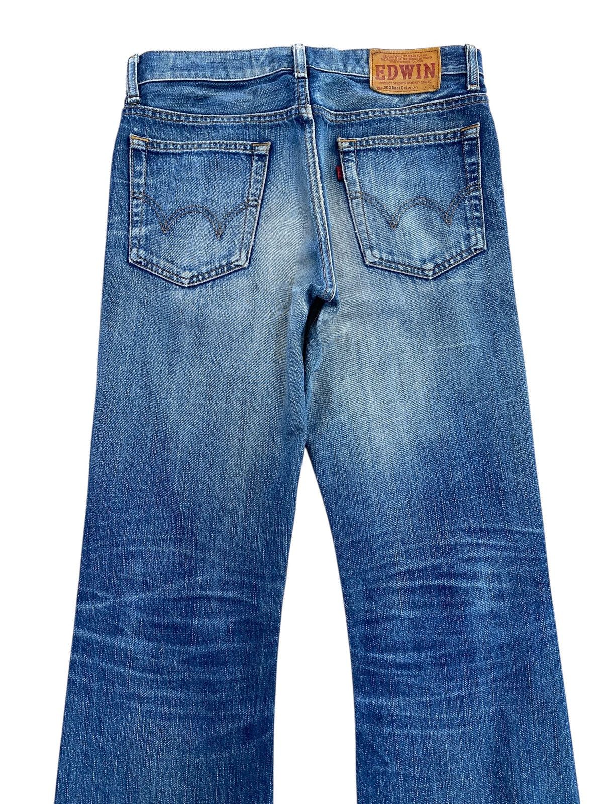 Edwin Edwin Brand Mud Wash Style Flare Jeans Size US 30 / EU 46 - 4 Thumbnail