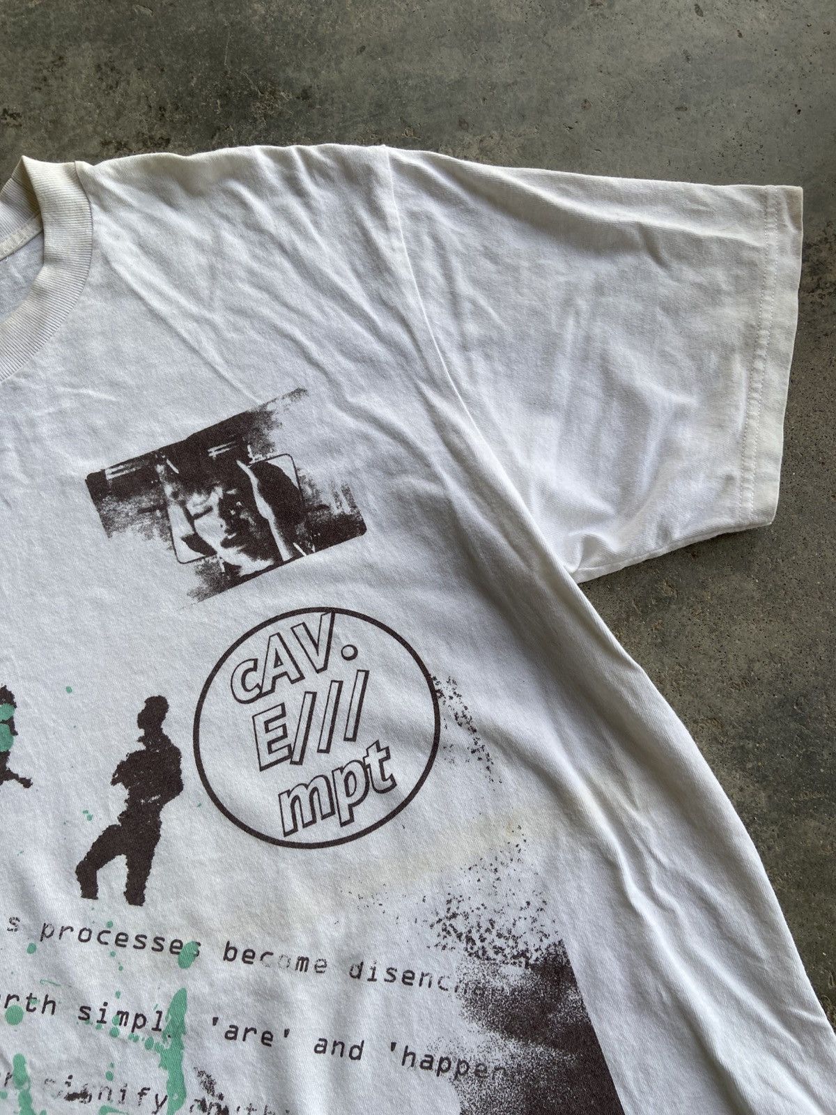 Cav Empt CAVEMP ART GRAPHIC T-SHIRT Size US L / EU 52-54 / 3 - 4 Thumbnail