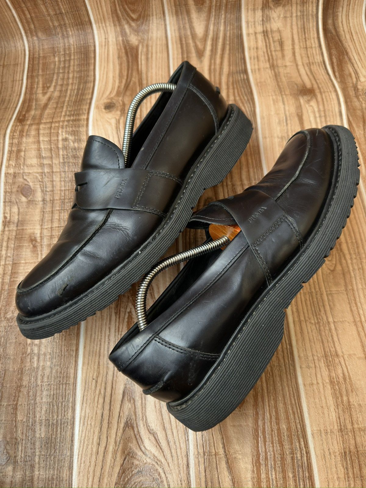 Prada Prada Penny Loafers Size US 10 / EU 43 - 19 Thumbnail