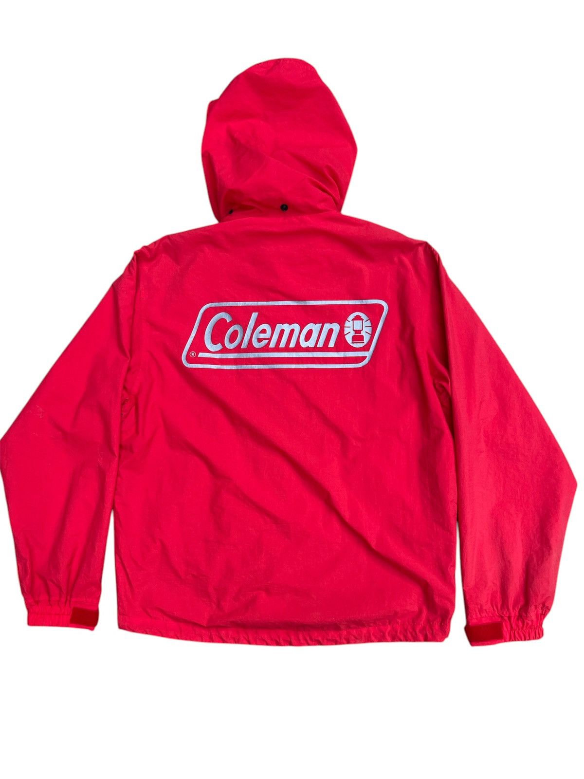 Coleman × Japanese Brand Coleman Outdoor Windbreaker - Bold Red Camping Essential Size US M / EU 48-50 / 2 - 1 Thumbnail