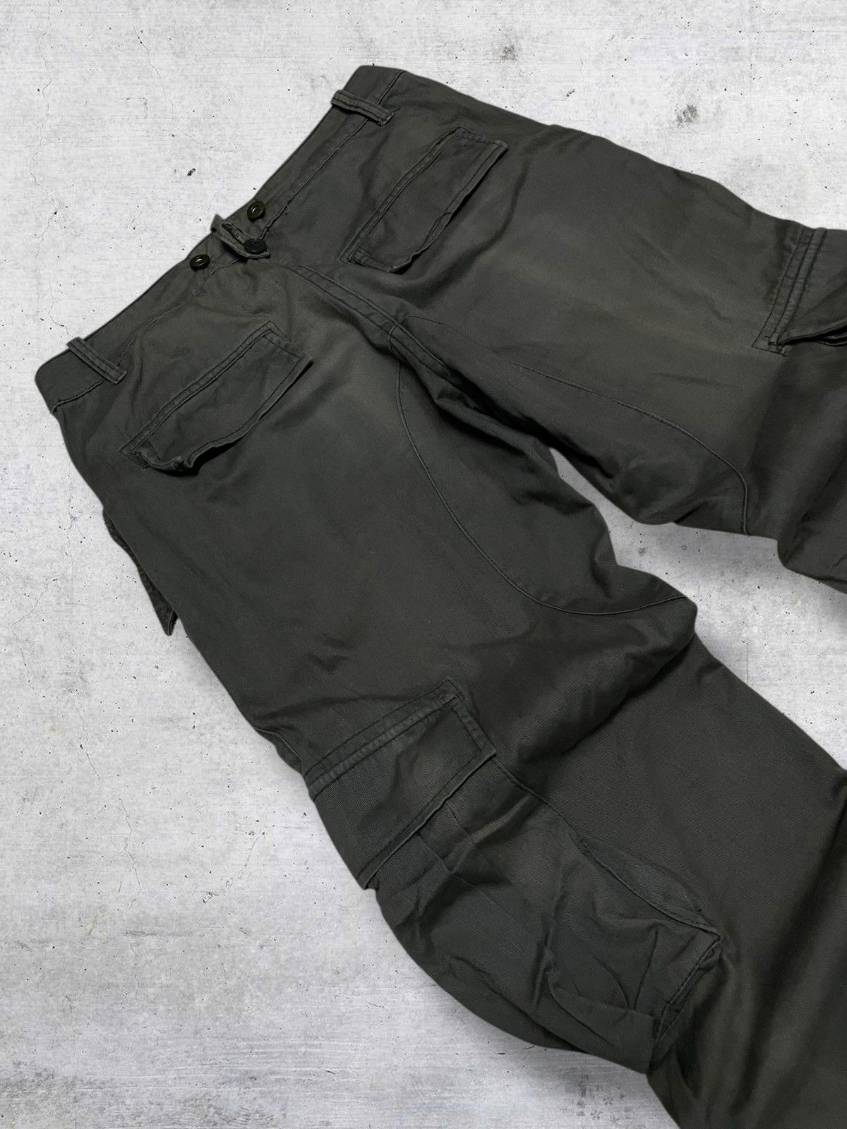 Beauty Beast VINTAGE BIKE STAR JAPAN 90S UTILITY CARGO COMBAT PANT FADED Size US 30 / EU 46 - 15 Thumbnail