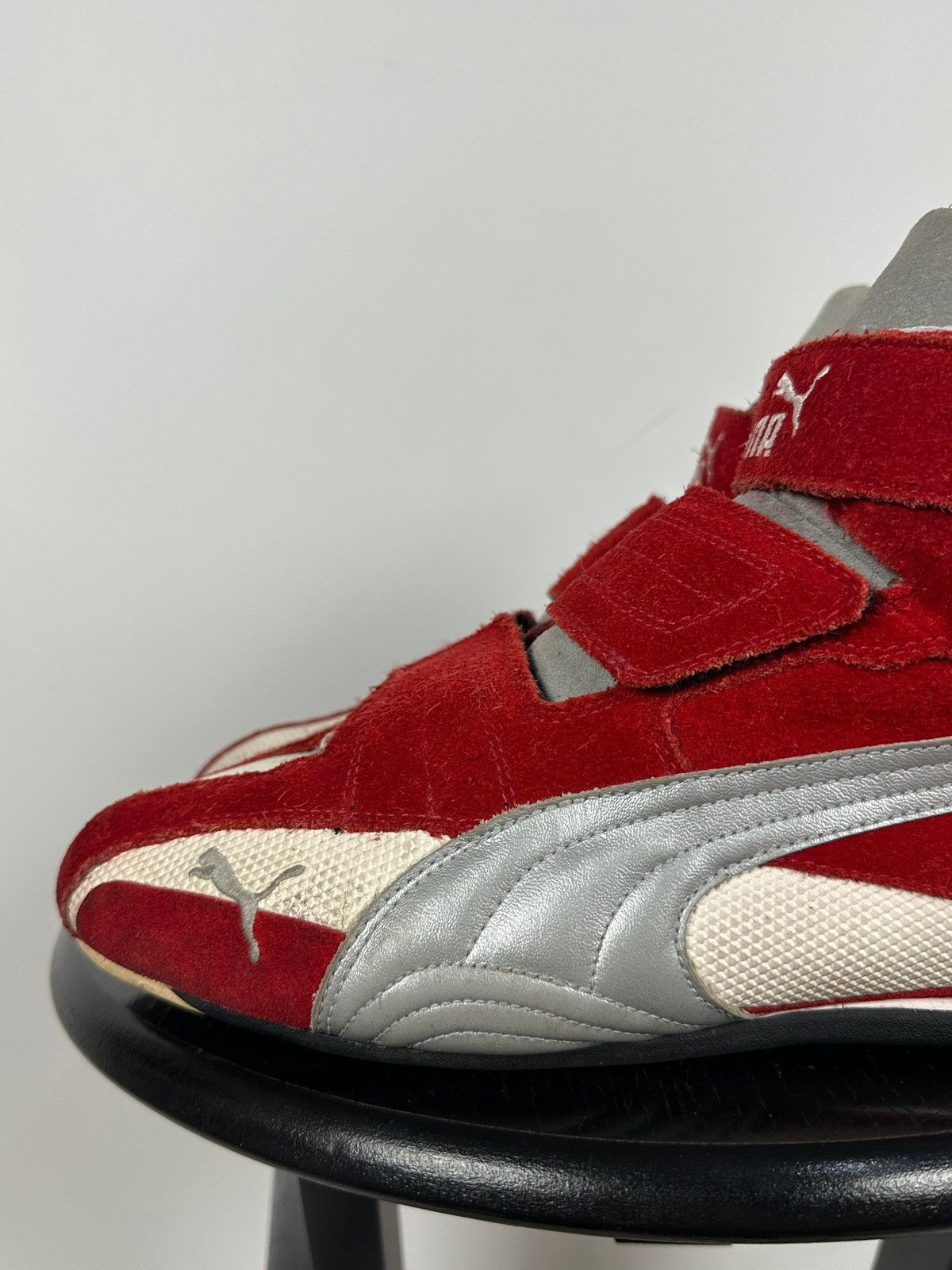 Puma Vintage Puma F1 KartCat SpeedCat Red Suede Sneakers Size US 10 / EU 43 - 15 Thumbnail