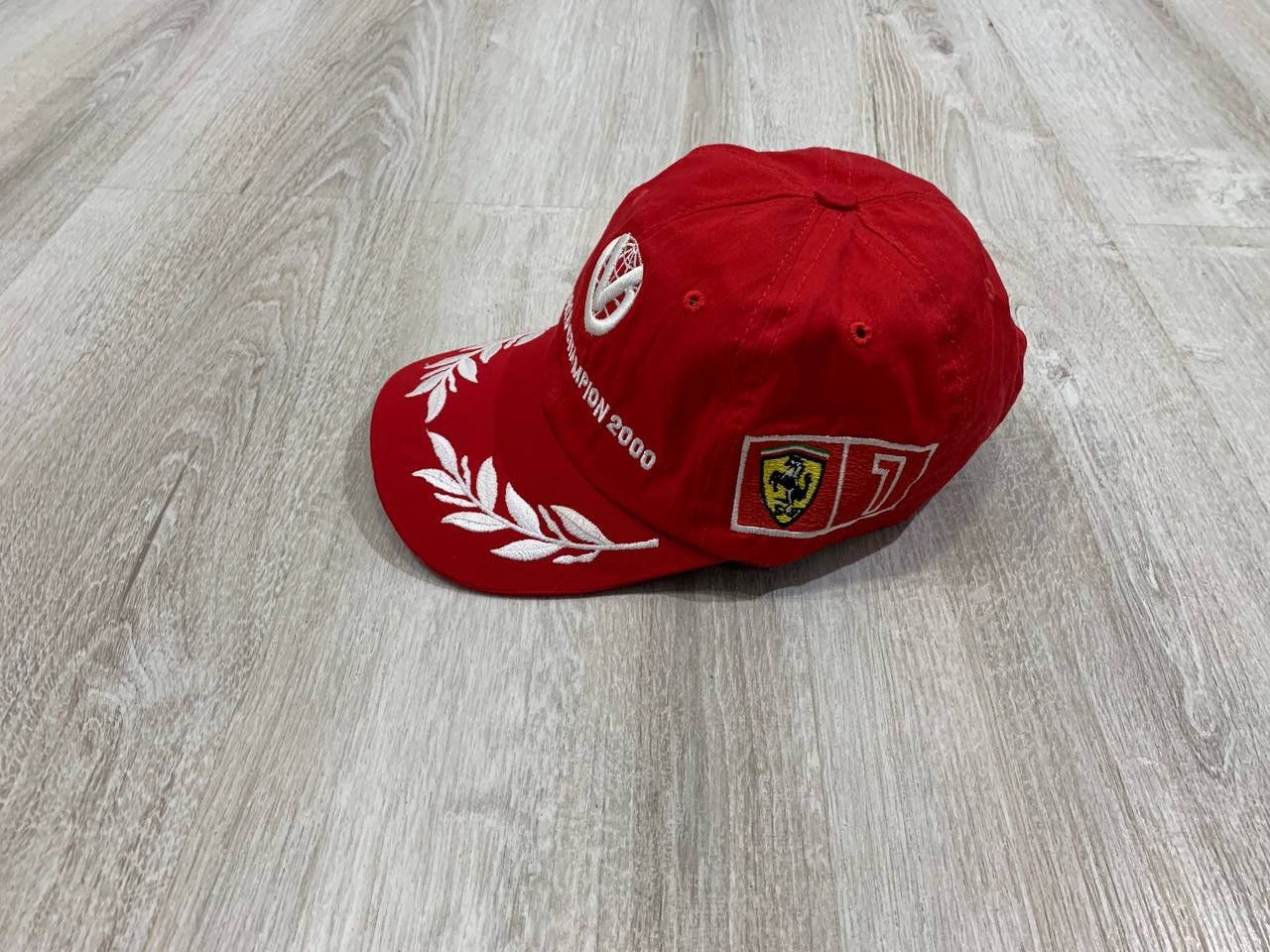 Vintage Mens vintage cap Ferrari Michael Schumacher 2000 Size ONE SIZE - 3 Thumbnail