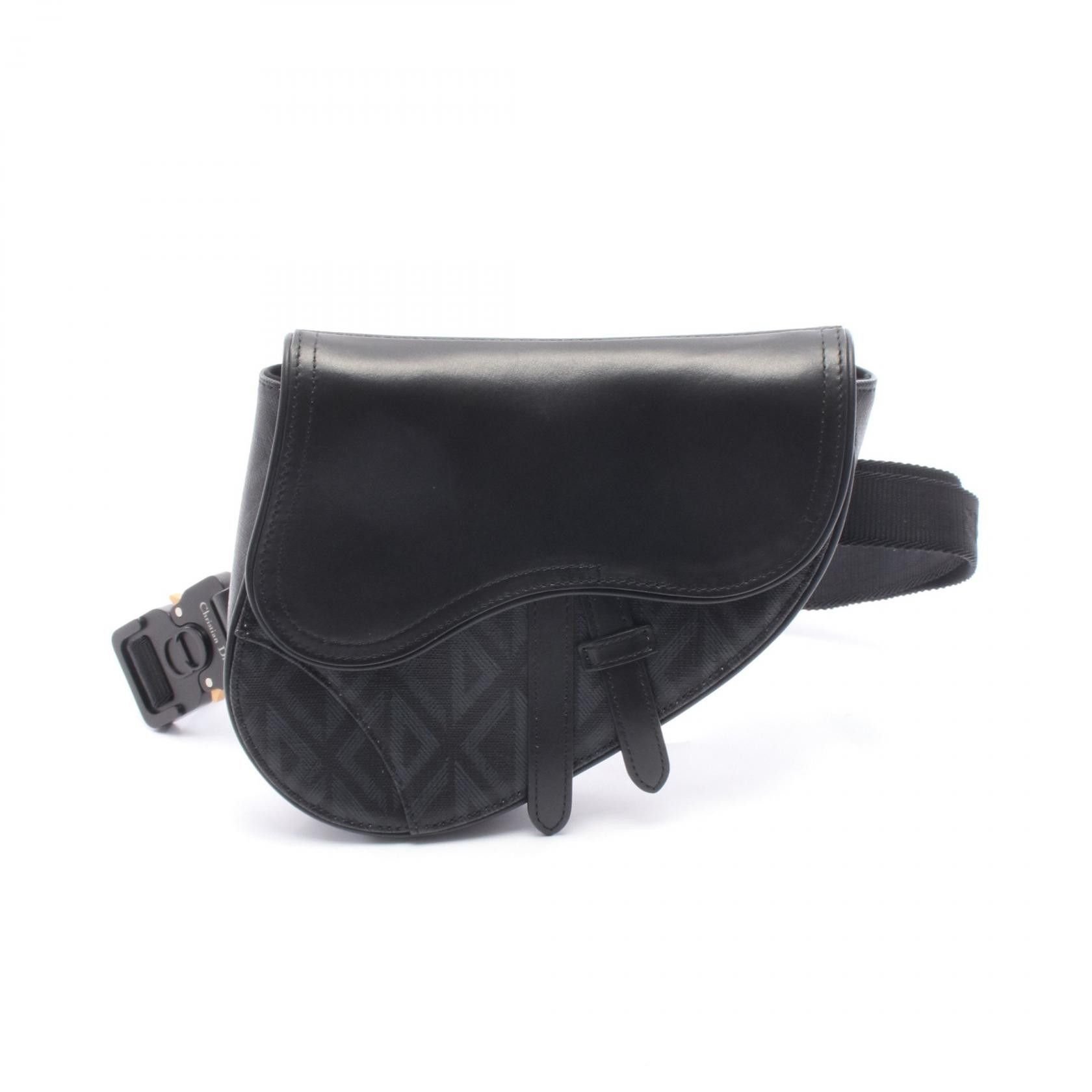 Dior Dior Dior Saddle PVC Coated Canvas Leather Waist Bag Plastic / Synthetic Belt Bag DUTY FREE for USA Size ONE SIZE - 1 Thumbnail