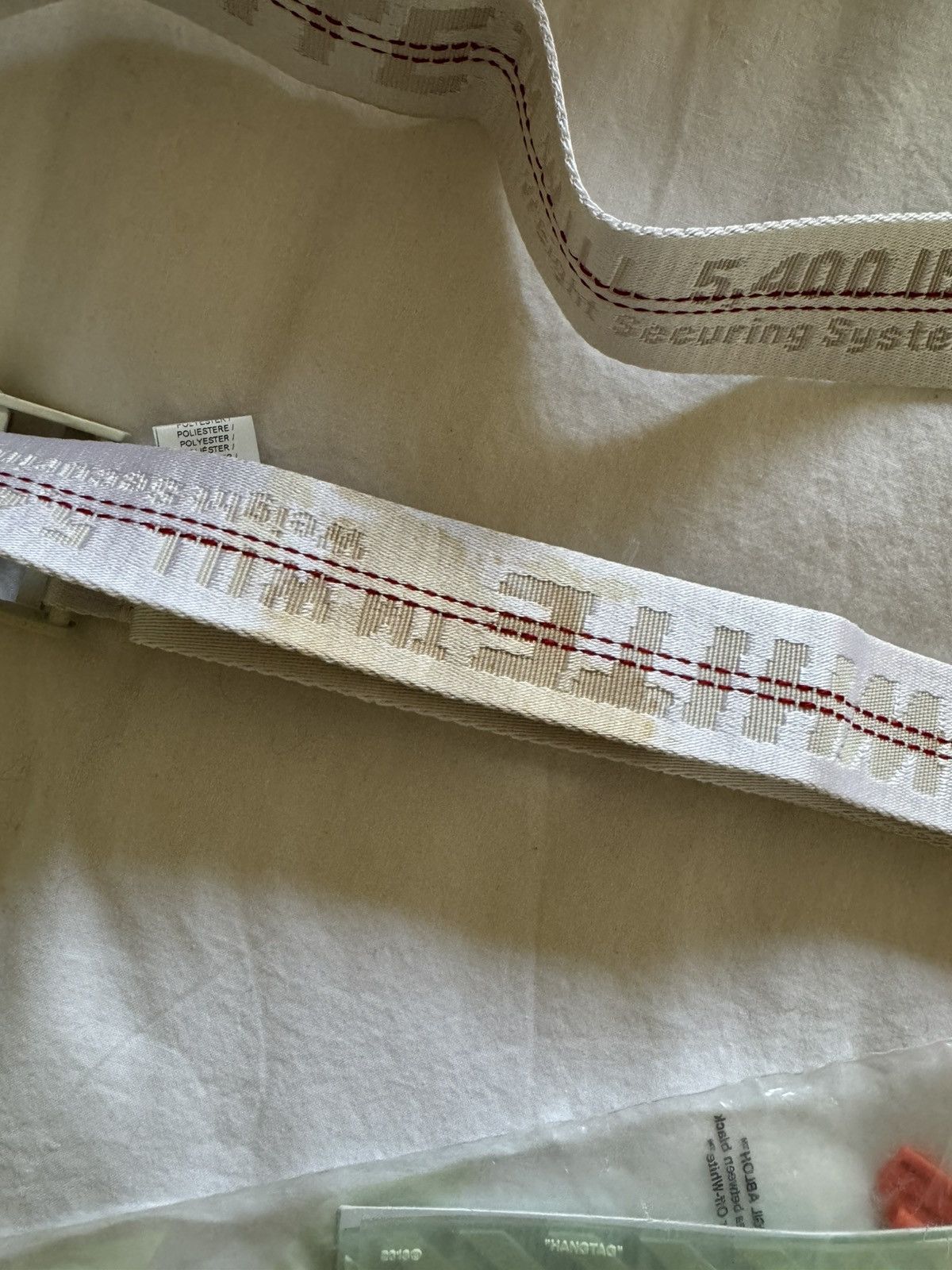 Off-White Off-White Classic Industrial Belt Size ONE SIZE - 7 Thumbnail