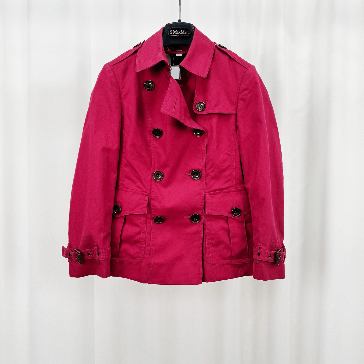 Burberry Burberry Double-Breasted Short Trench Coat Size M / US 6-8 / IT 42-44 - 1 Thumbnail