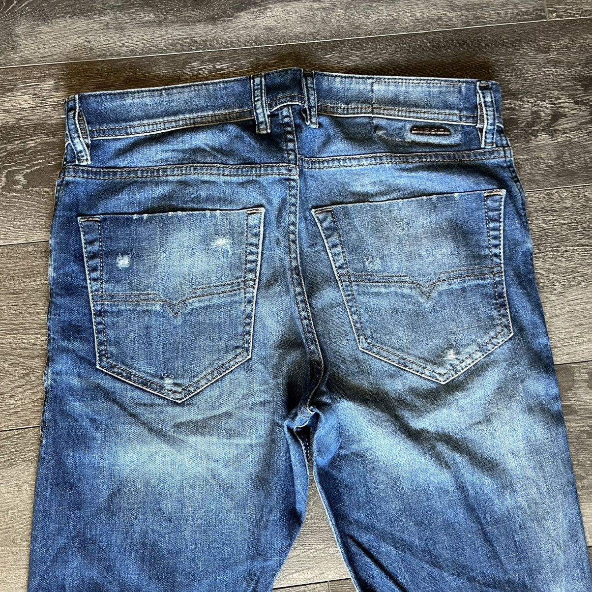 Diesel Vintage Diesel Tepphar Slim Wash Blue Denim Jeans 29x30 Y2K Size US 29 - 3 Thumbnail