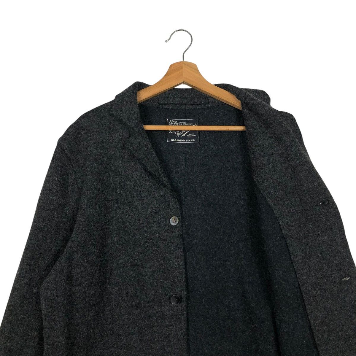 Issey Miyake 🔥CHORE WORKER WOOL JACKET CABANE DE ZUCCA ISSEY MIYAKE Size US M / EU 48-50 / 2 - 14 Thumbnail