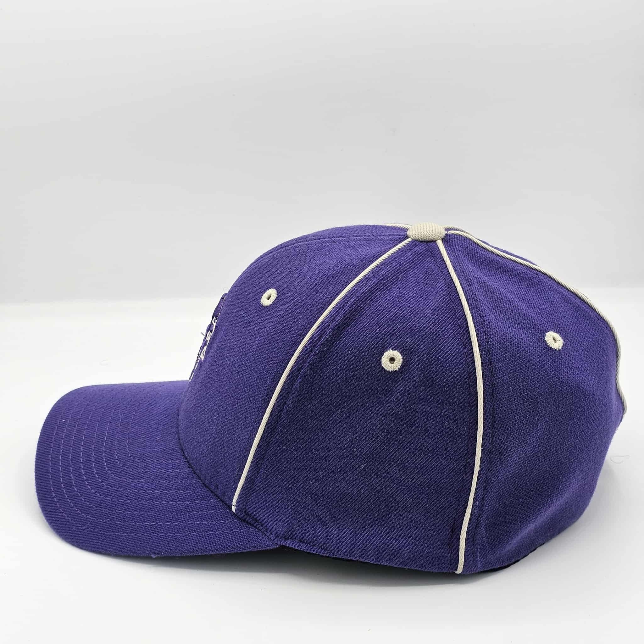 NFL Minnesota Vikings Vintage Y2K Reebok Stretch Hat Size ONE SIZE - 3 Thumbnail